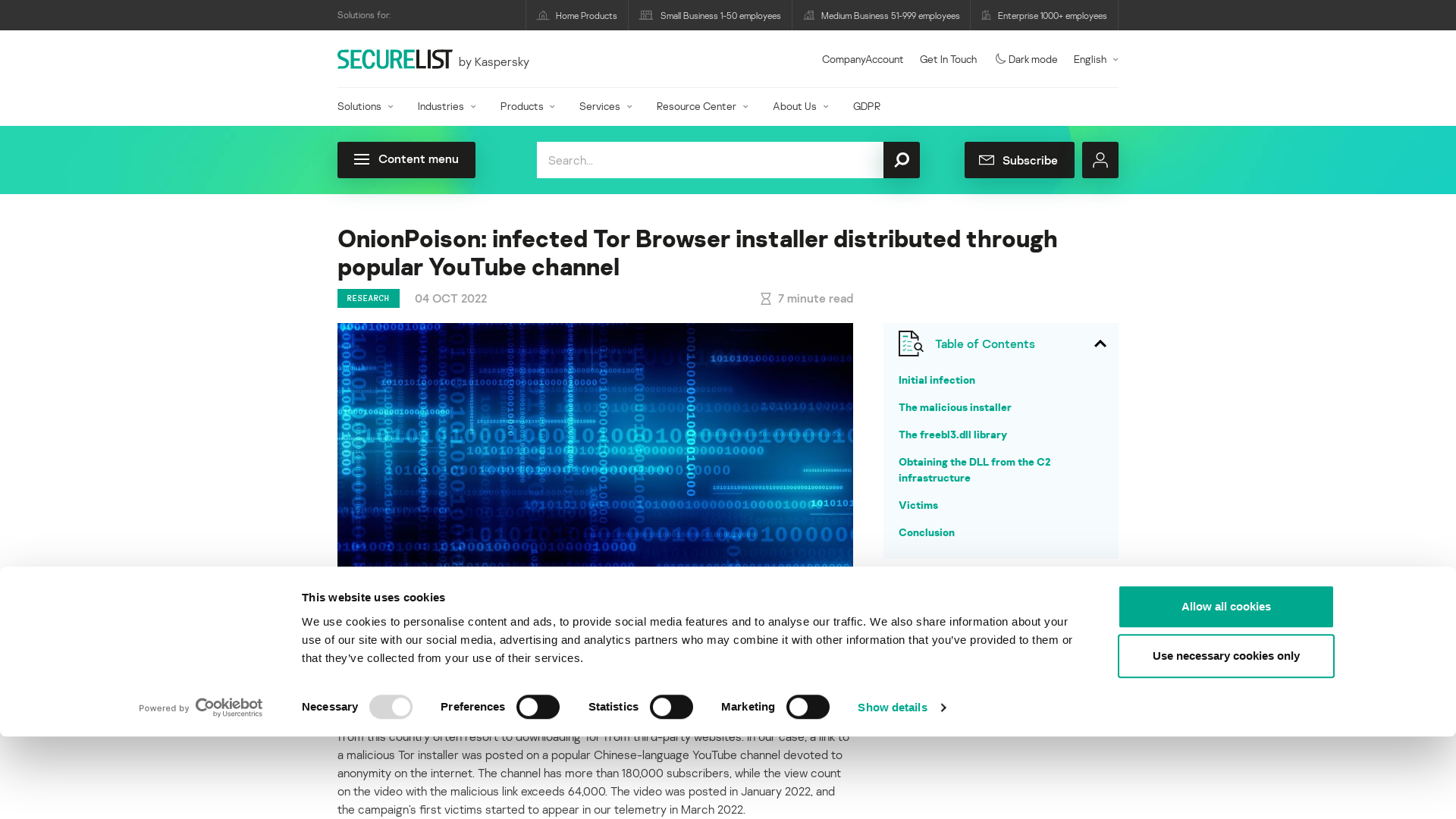 Malicious Tor Browser spreads through YouTube | Securelist