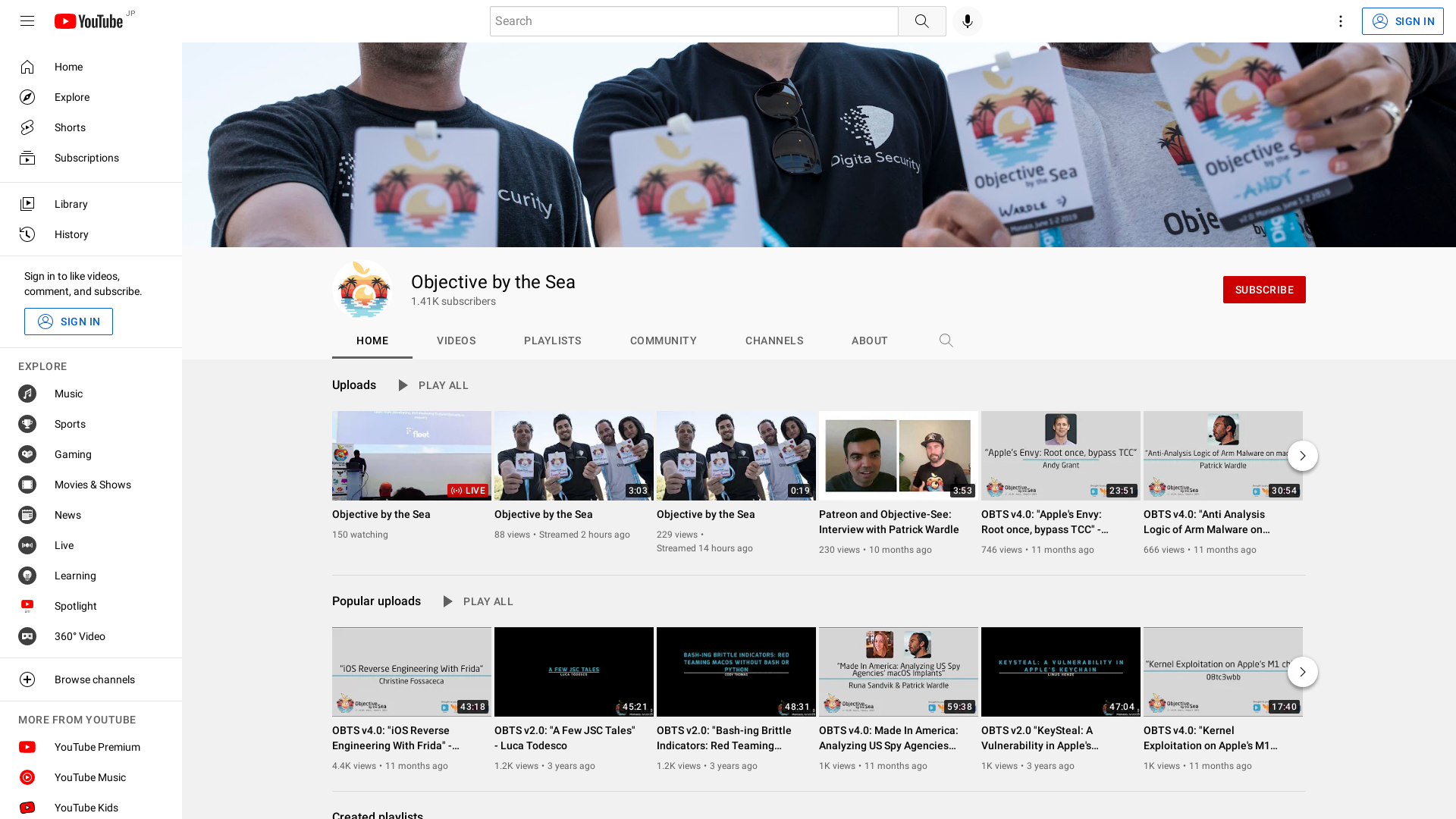 Objective by the Sea - YouTube