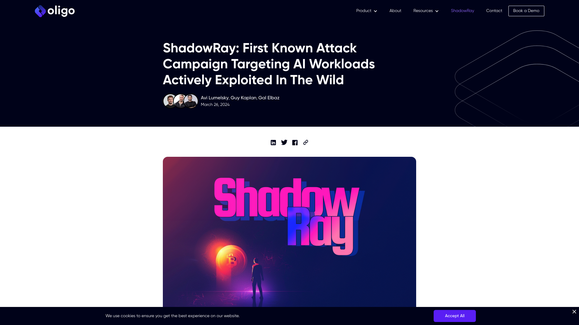 ShadowRay: First Known Attack Campaign Targeting AI Workloads Exploited In The Wild