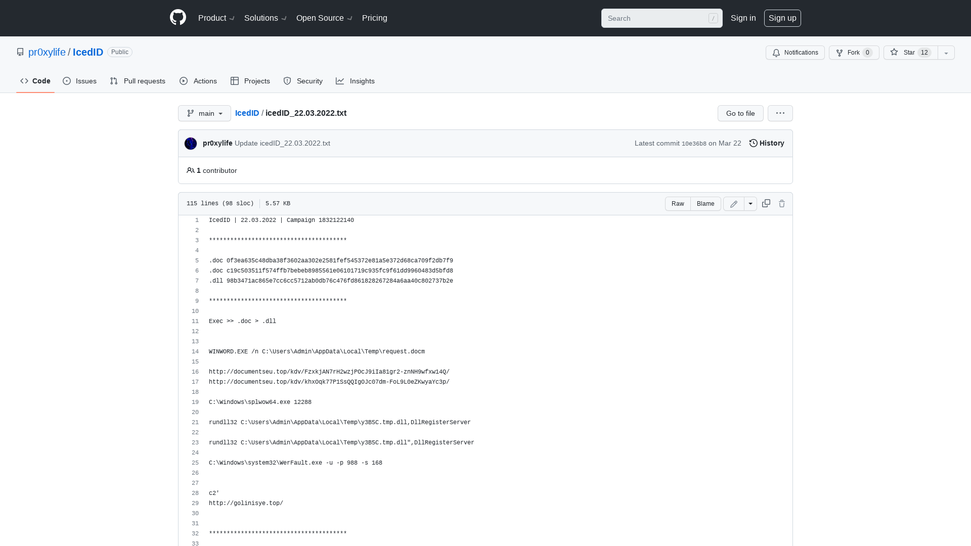 IcedID/icedID_22.03.2022.txt at main · pr0xylife/IcedID · GitHub
