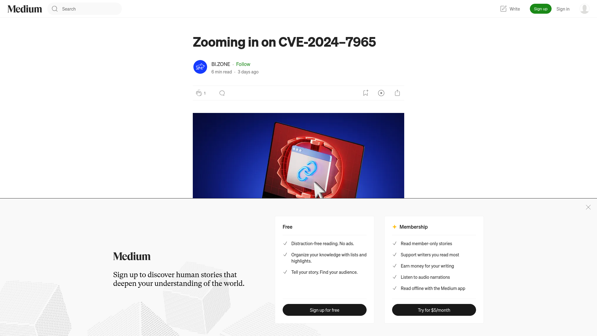 Zooming in on CVE-2024–7965. On August 21, Google released an update… | by BI.ZONE | Sep, 2024 | Medium