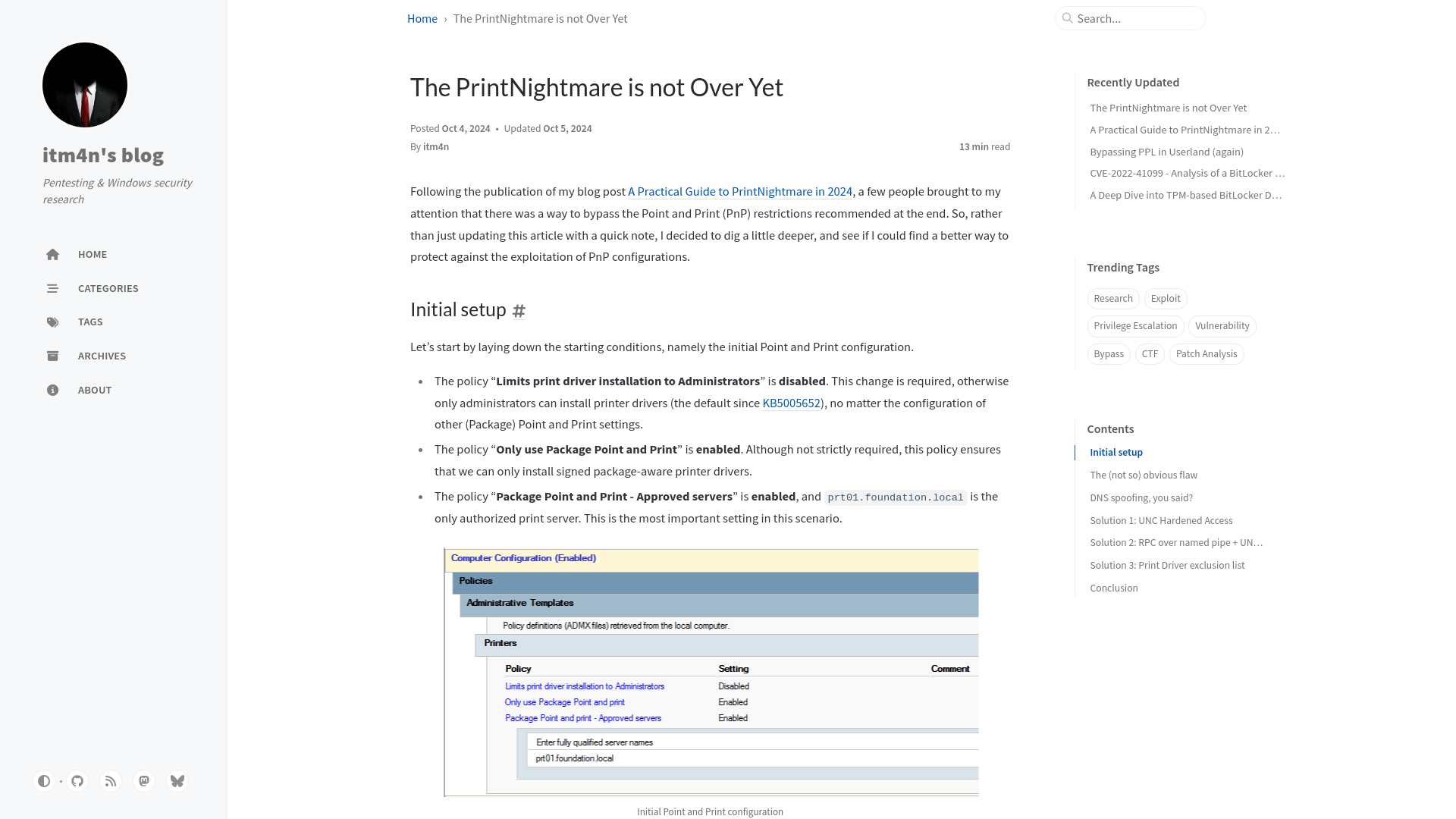 The PrintNightmare is not Over Yet | itm4n's blog