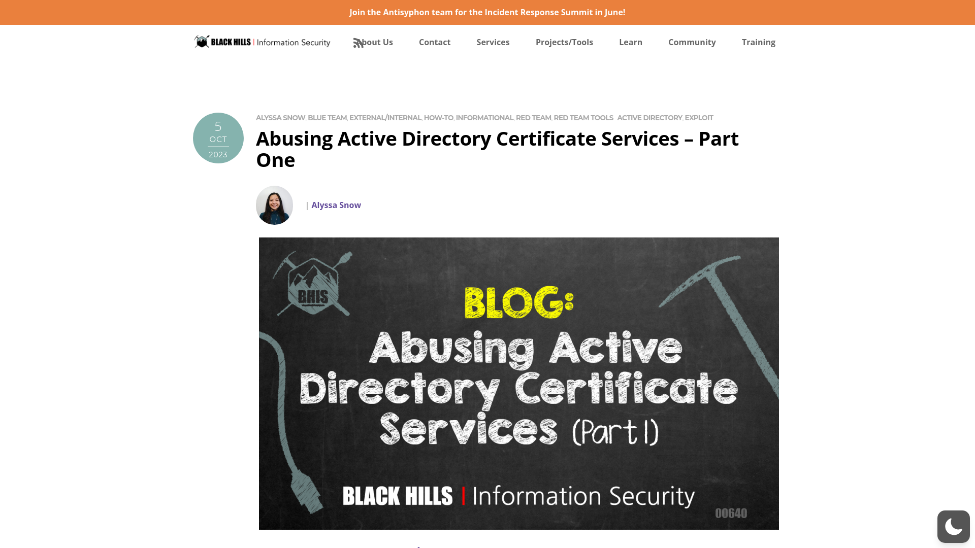 Abusing Active Directory Certificate Services - Part One - Black Hills Information Security