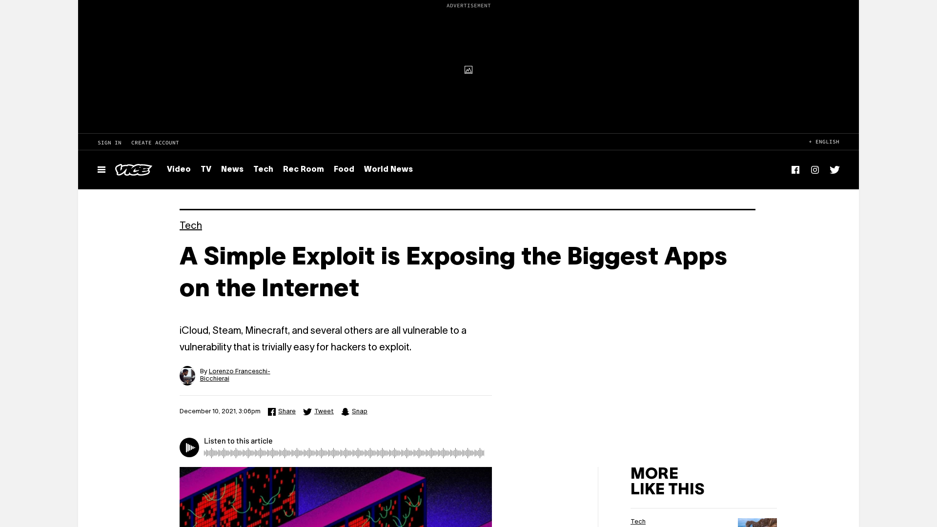 A Simple Exploit is Exposing the Biggest Apps on the Internet
