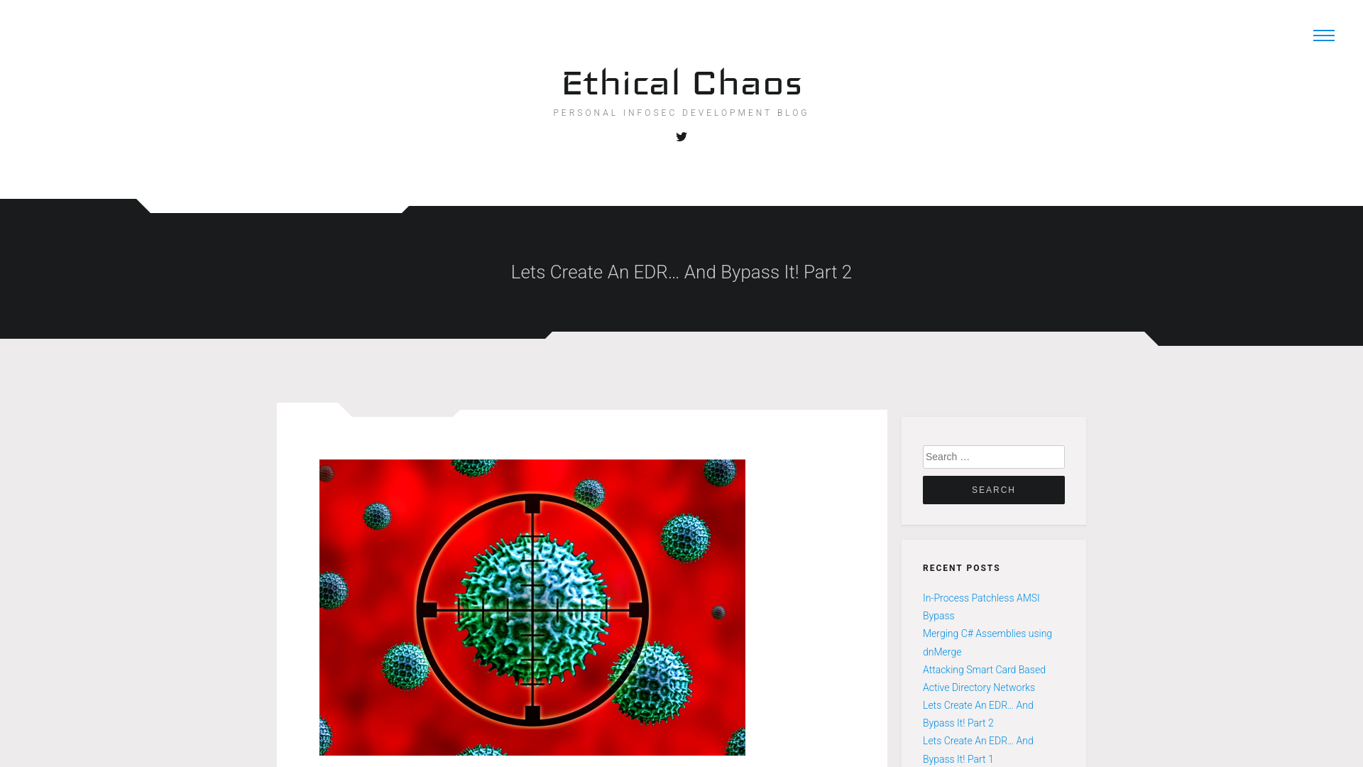 Lets Create An EDR… And Bypass It! Part 2 - Ethical Chaos