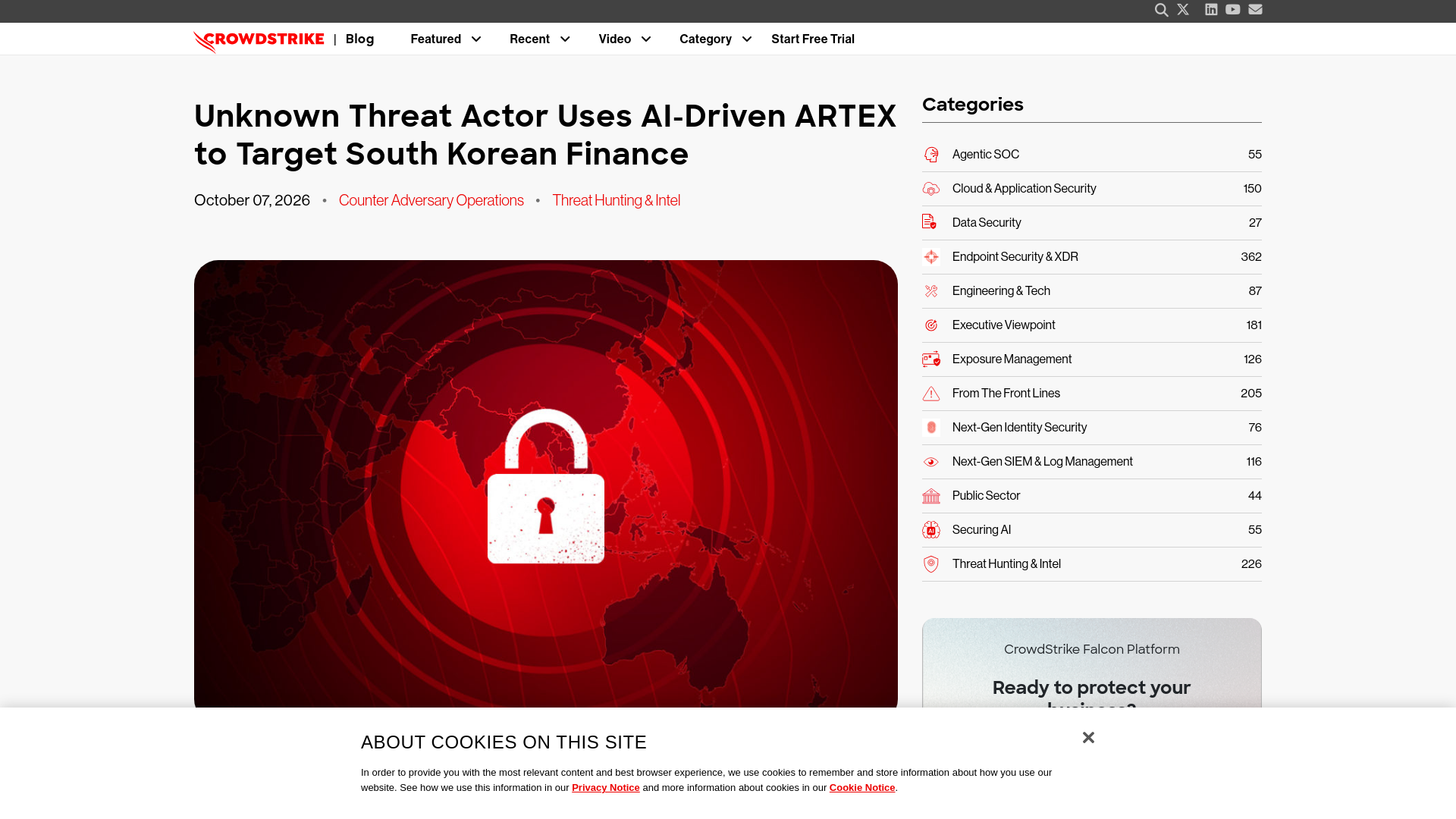 Unknown Threat Actor Uses AI-Driven ARTEX to Target South Korean Finance