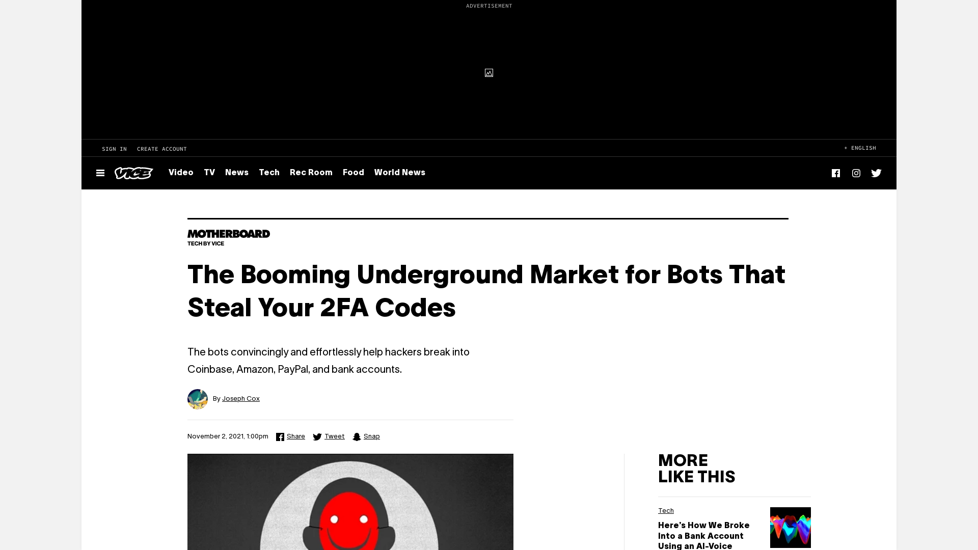 The Booming Underground Market for Bots That Steal Your 2FA Codes