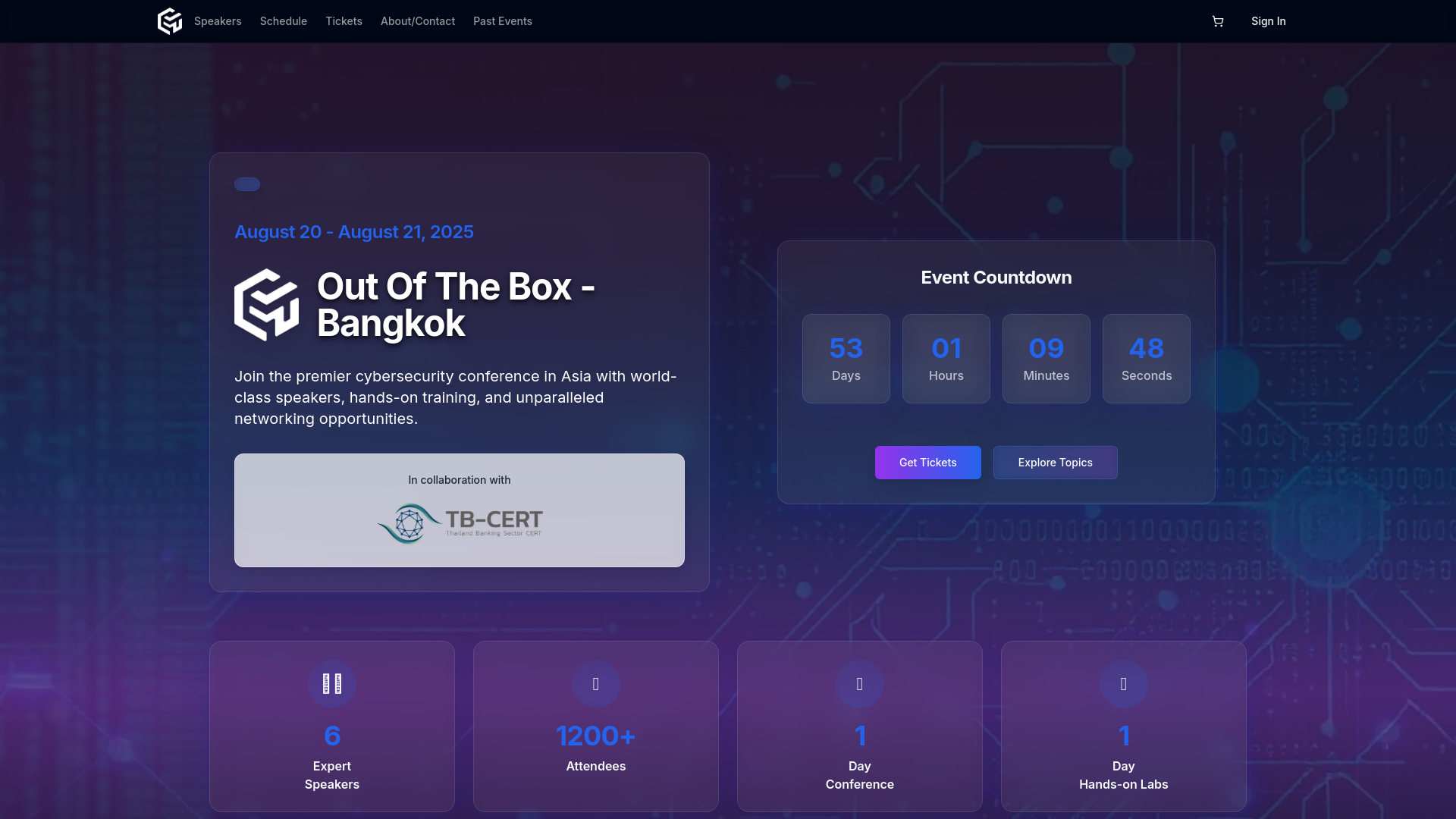Out Of The Box - Bangkok