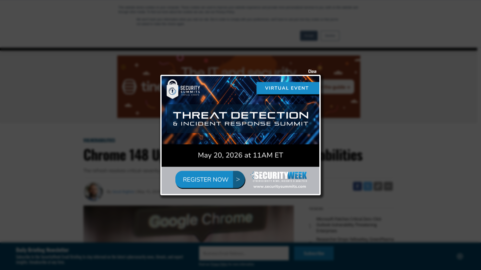 Chrome 148 Update Patches Critical Vulnerabilities - SecurityWeek