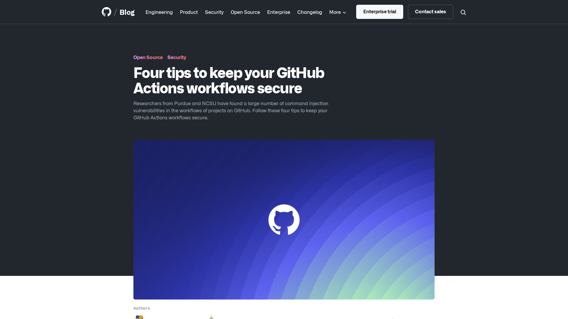 Four tips to keep your GitHub Actions workflows secure - The GitHub Blog