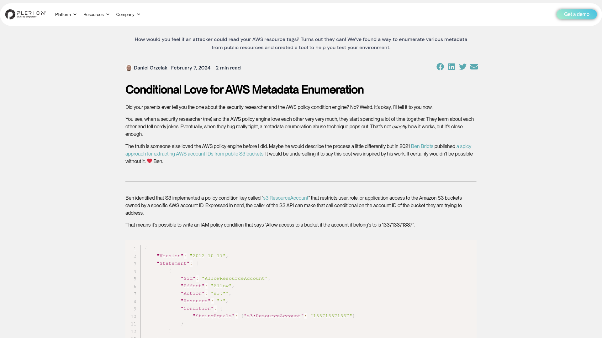 Conditional Love for AWS Metadata Enumeration