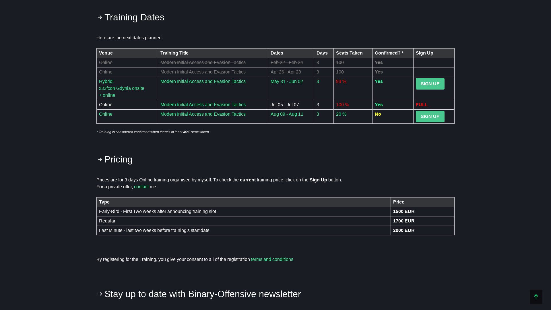 binary-offensive | Mariusz Banach