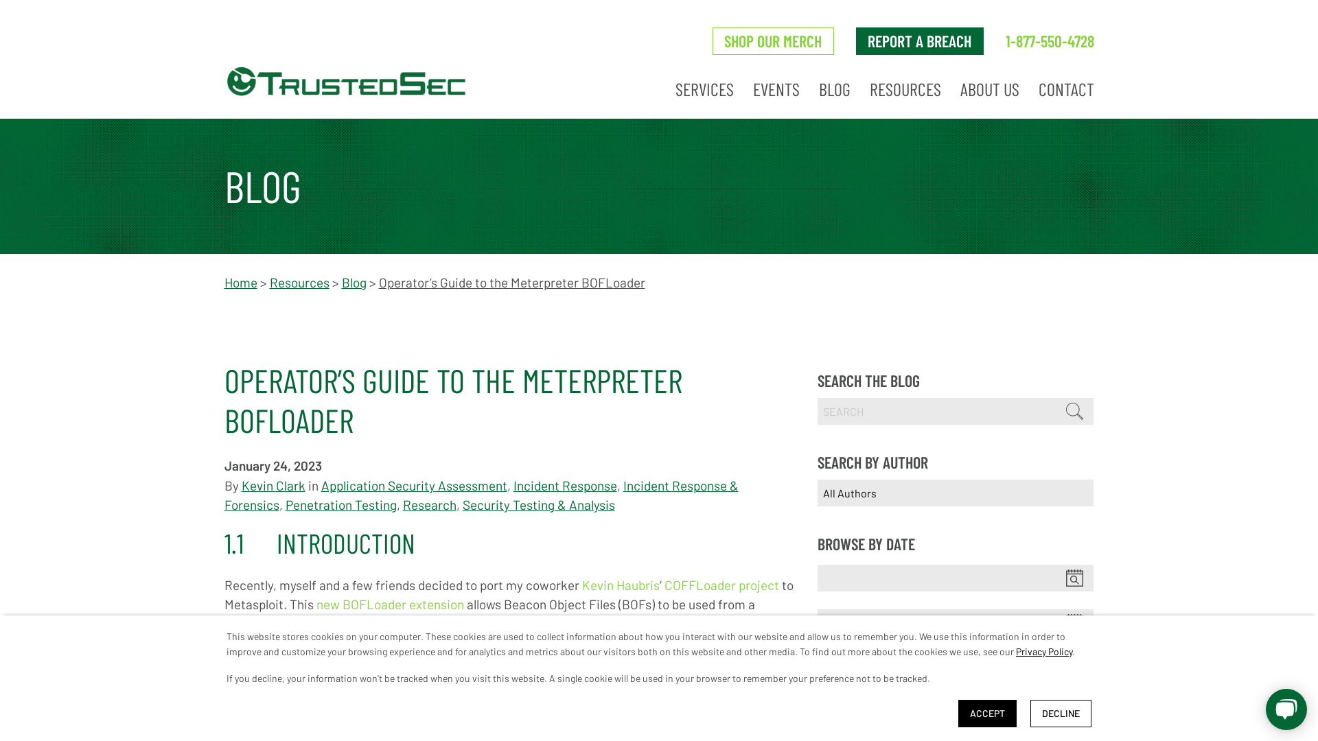 Operator's Guide to the Meterpreter BOFLoader - TrustedSec