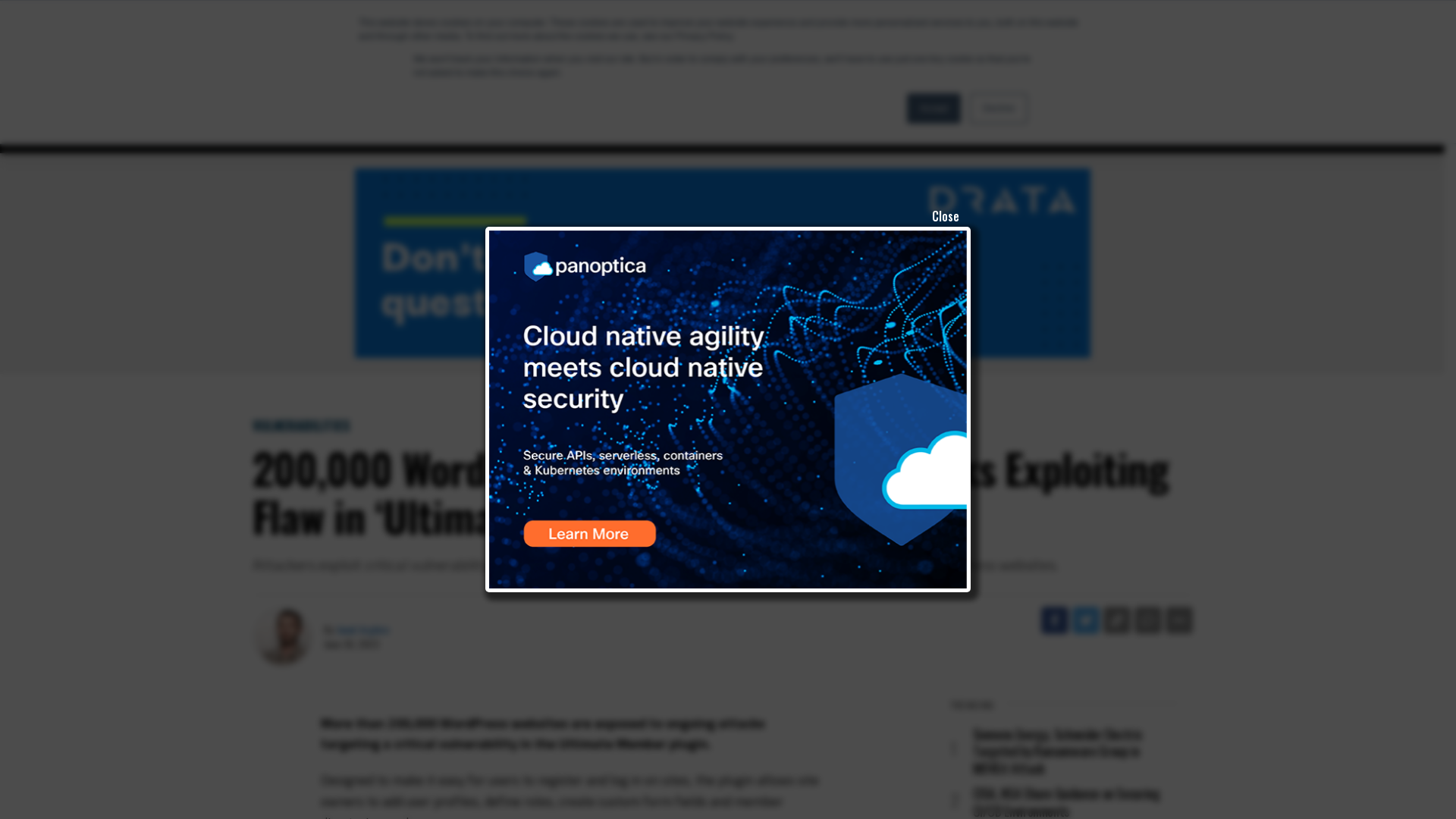 200,000 WordPress Sites Exposed to Attacks Exploiting Flaw in 'Ultimate Member' Plugin - SecurityWeek