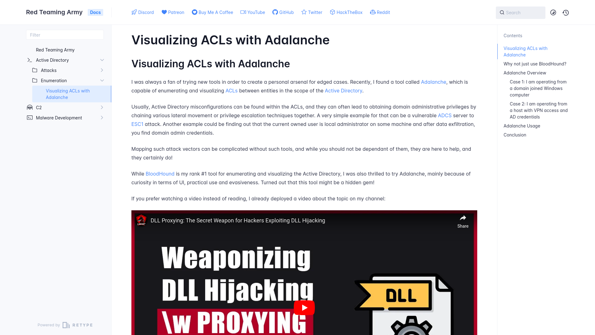 Visualizing ACLs with Adalanche