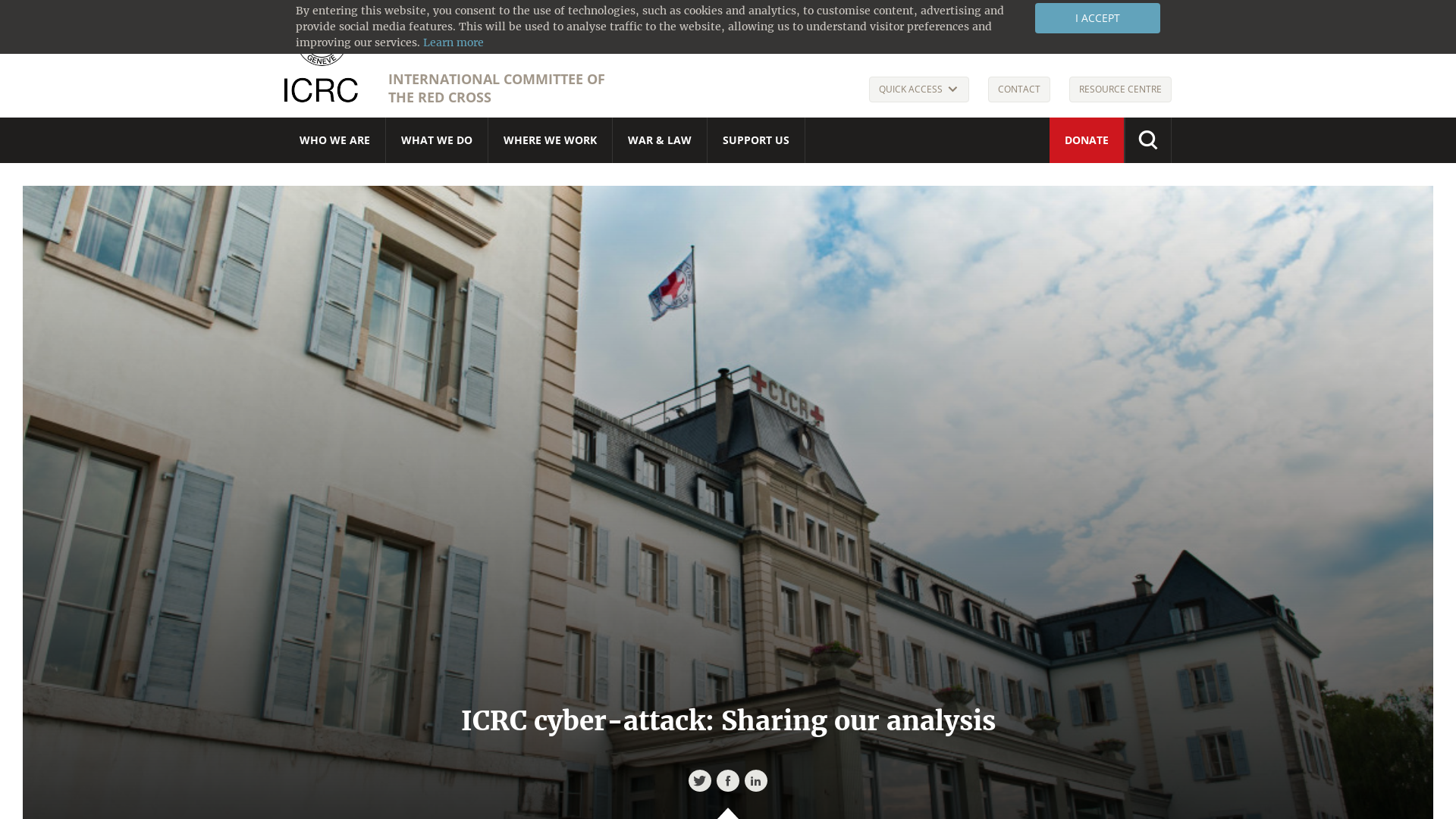 ICRC cyber-attack: Sharing our analysis | ICRC