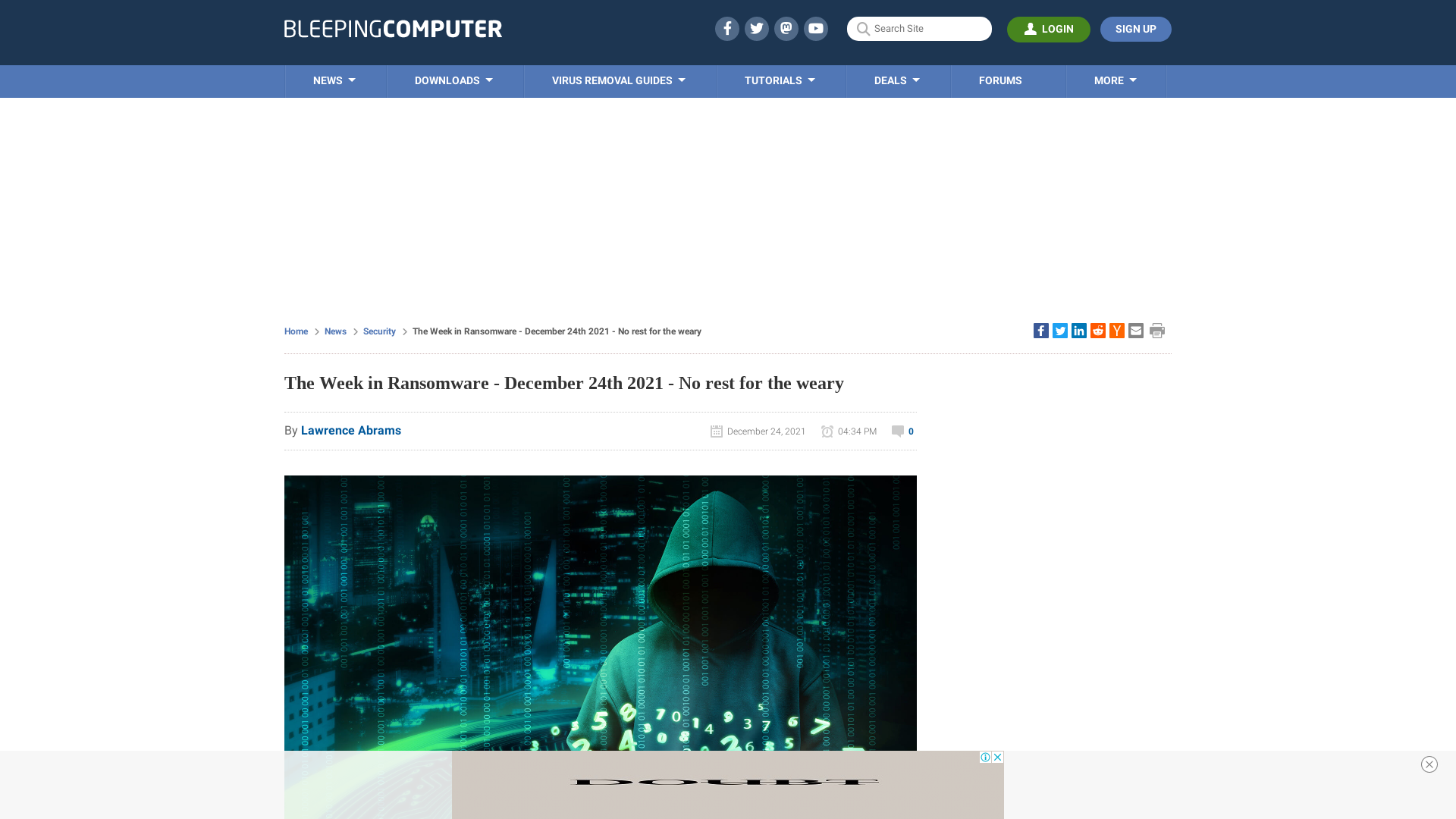 The Week in Ransomware - December 24th 2021 - No rest for the weary