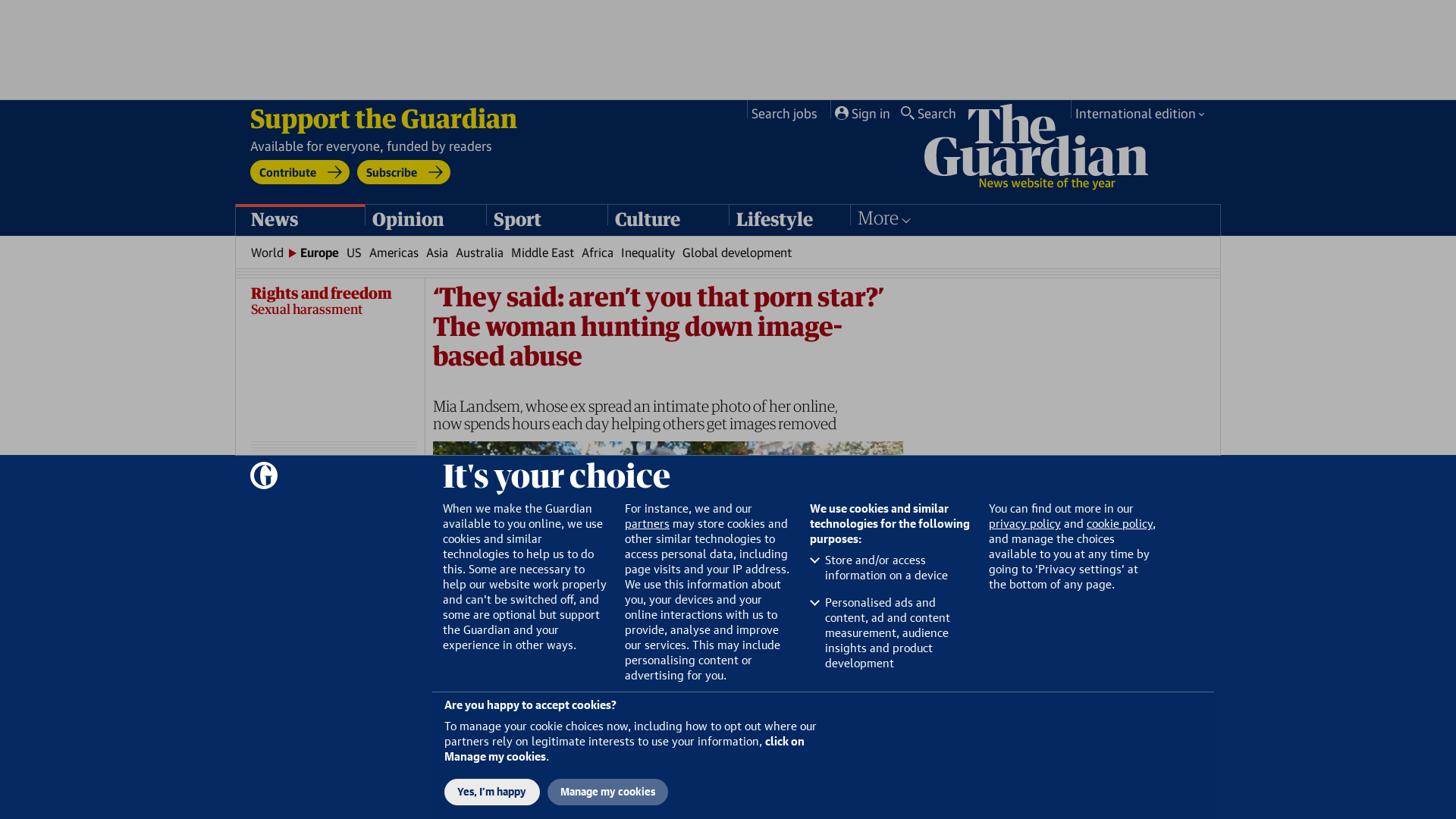 ‘They said: aren’t you that porn star?’ The woman hunting down image-based abuse | Sexual harassment | The Guardian