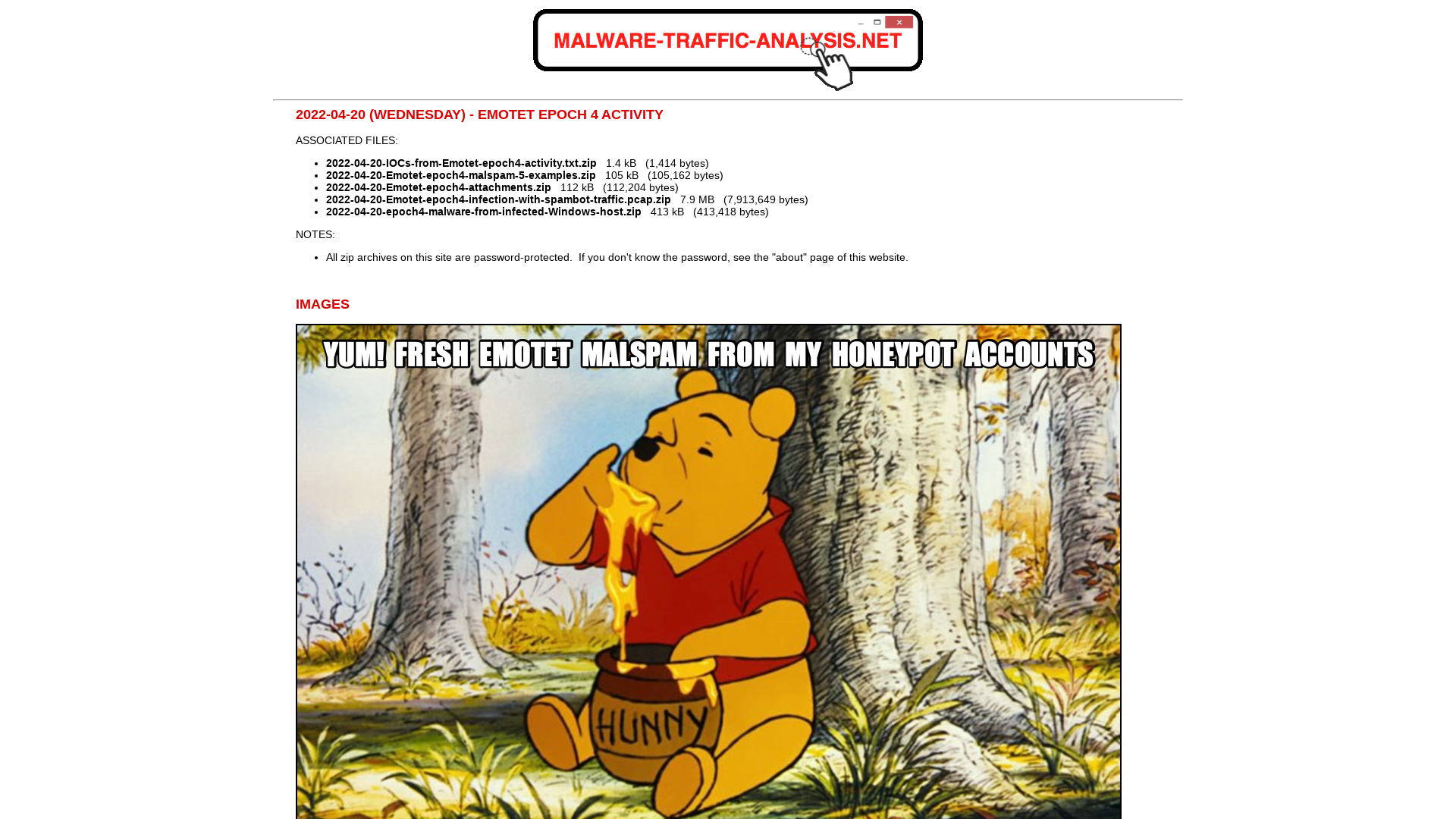 Malware-Traffic-Analysis.net - 2022-04-20 (Wednesday) - Emotet epoch4 activity