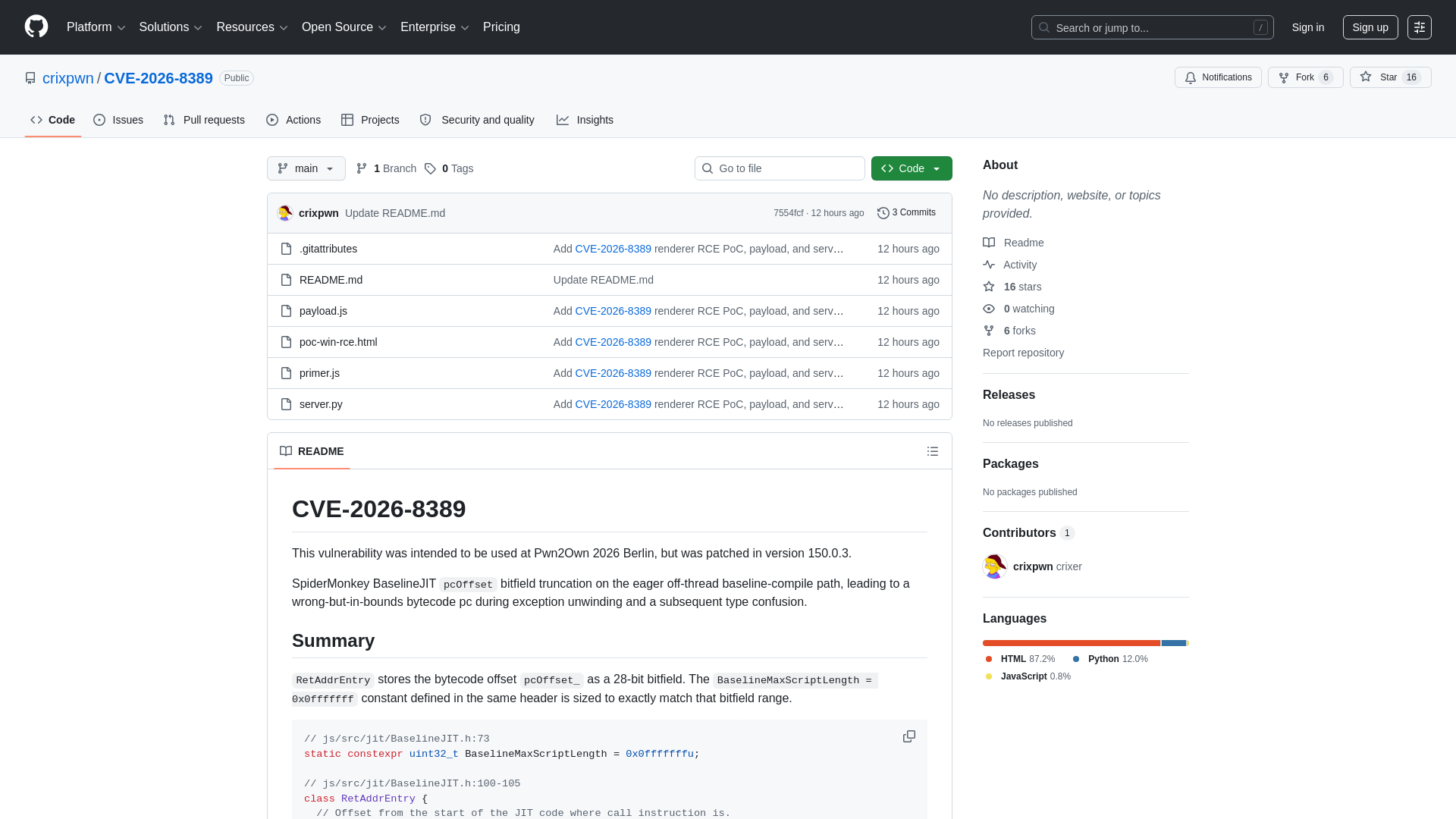 GitHub - crixpwn/CVE-2026-8389 · GitHub