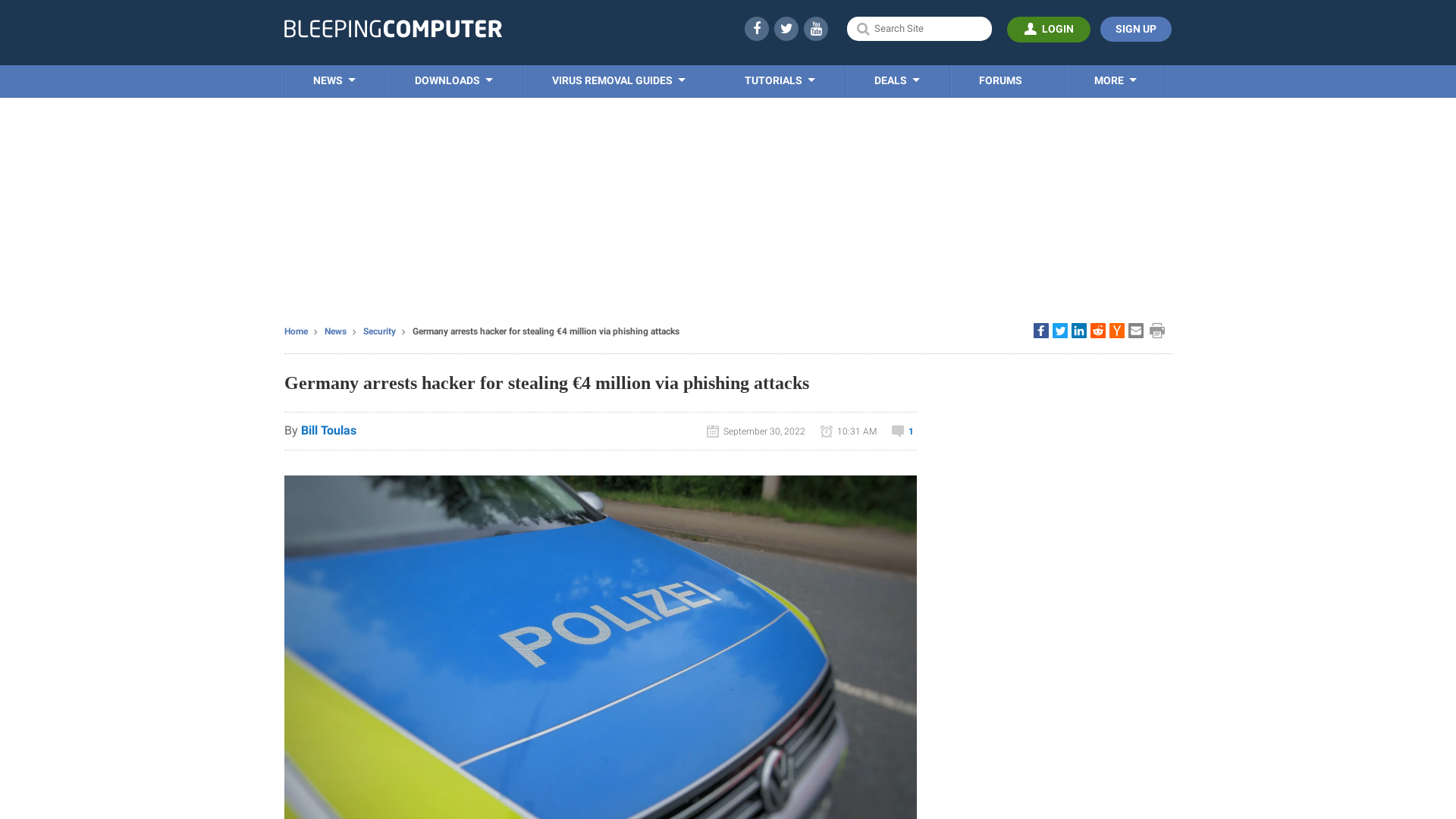 Germany arrests hacker for stealing €4 million via phishing attacks