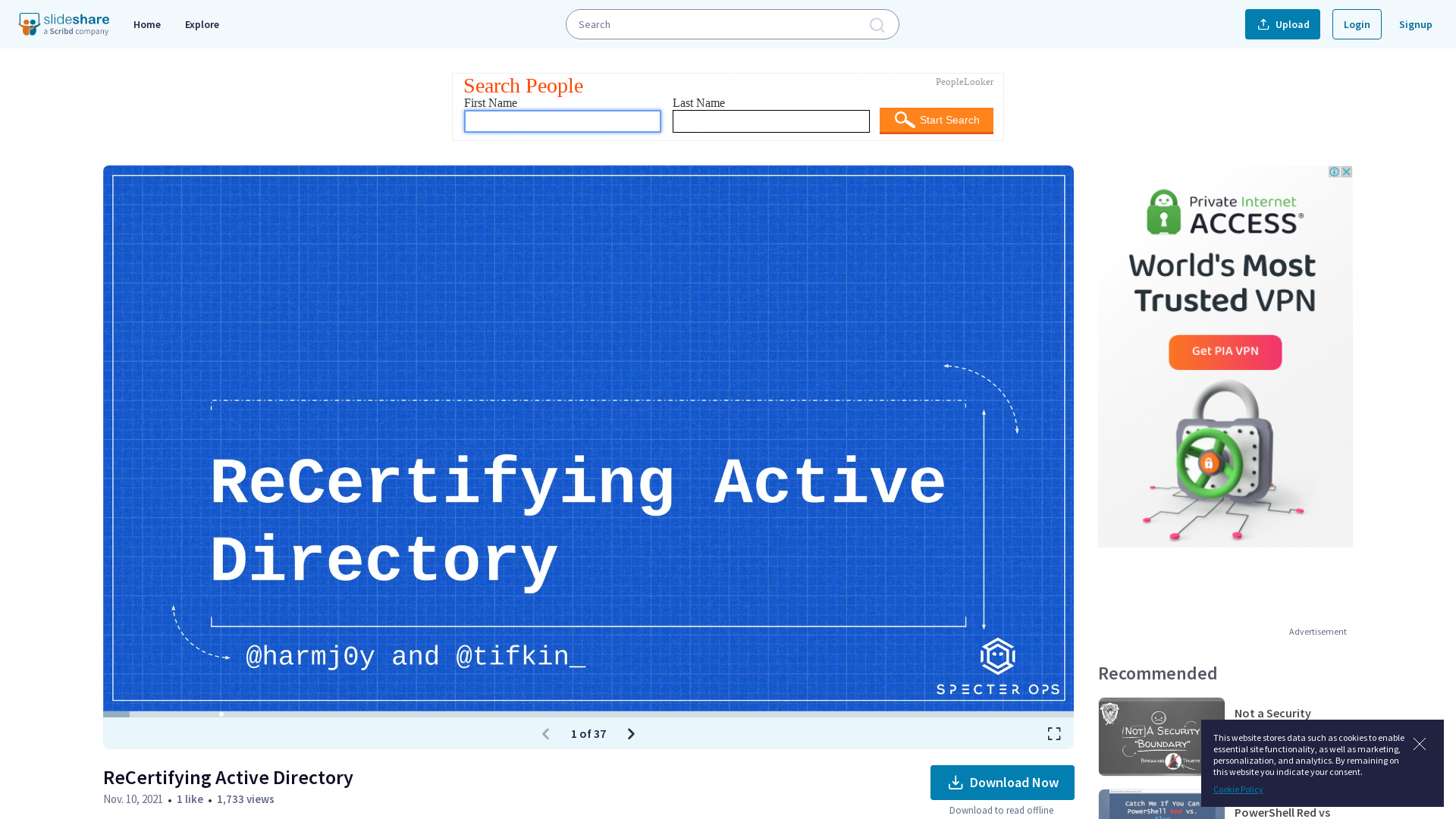 ReCertifying Active Directory