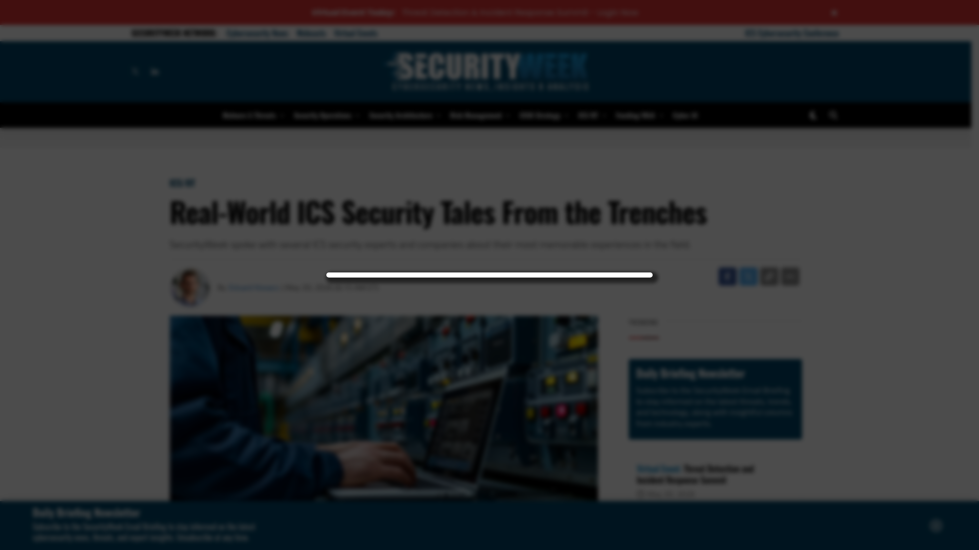 Real-World ICS Security Tales From the Trenches - SecurityWeek