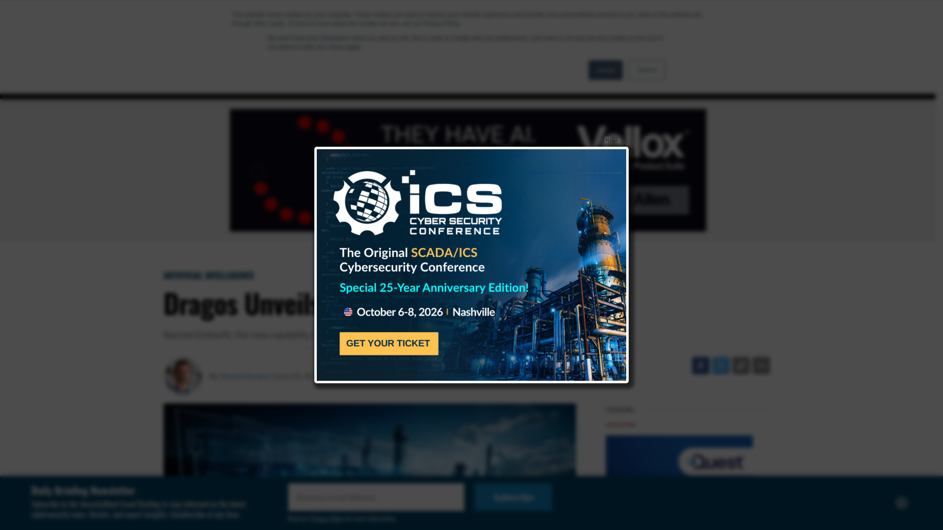 Dragos Unveils AI for OT Security  - SecurityWeek