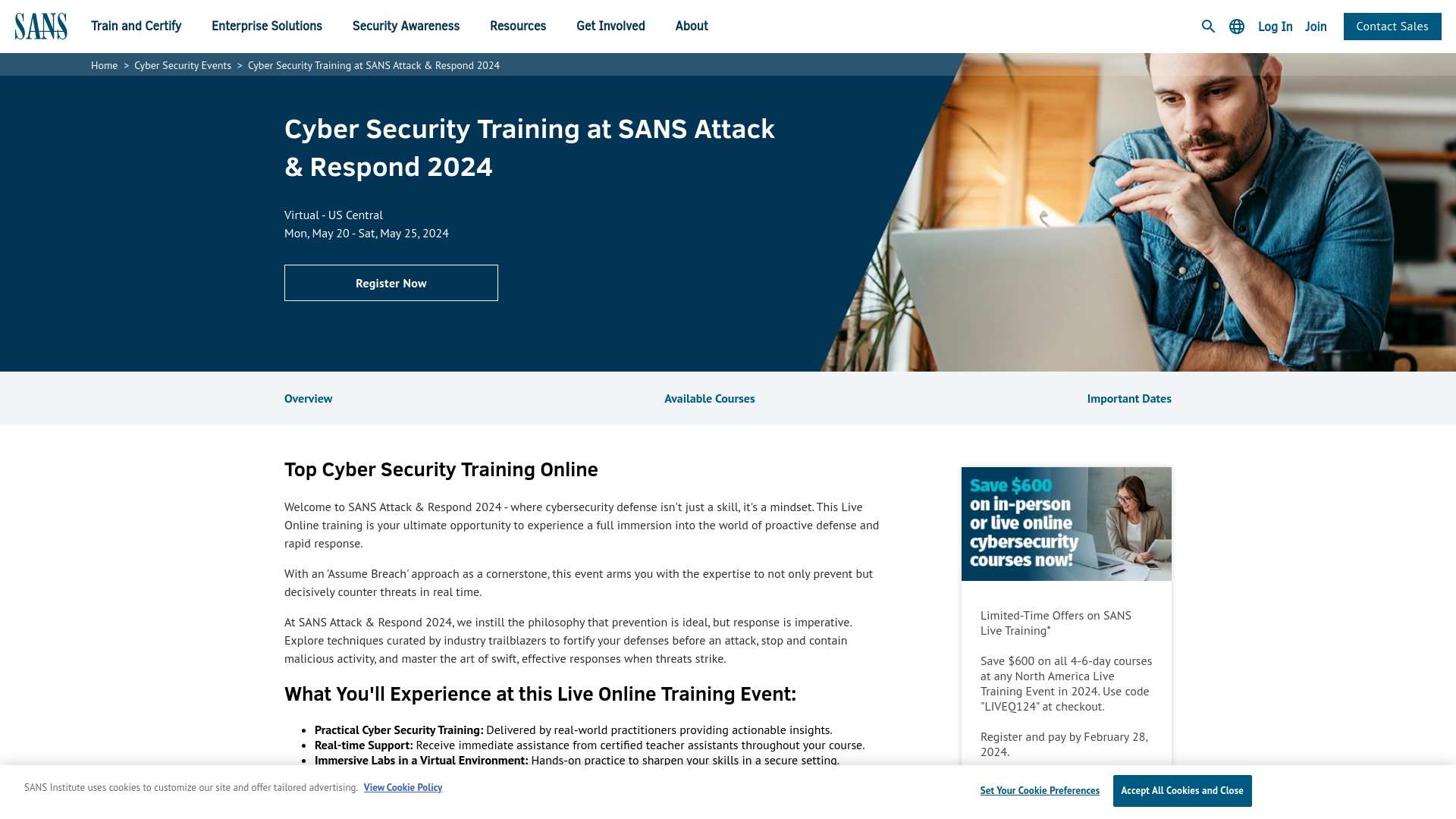 SANS Attack & Respond 2024 | Cyber Security Training