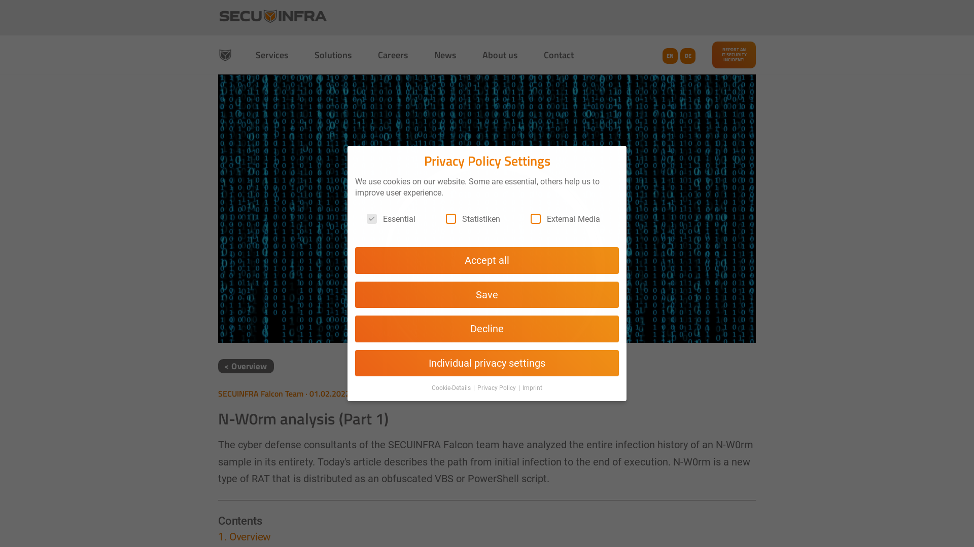 N-W0rm analysis (Part 1) - SECUINFRA