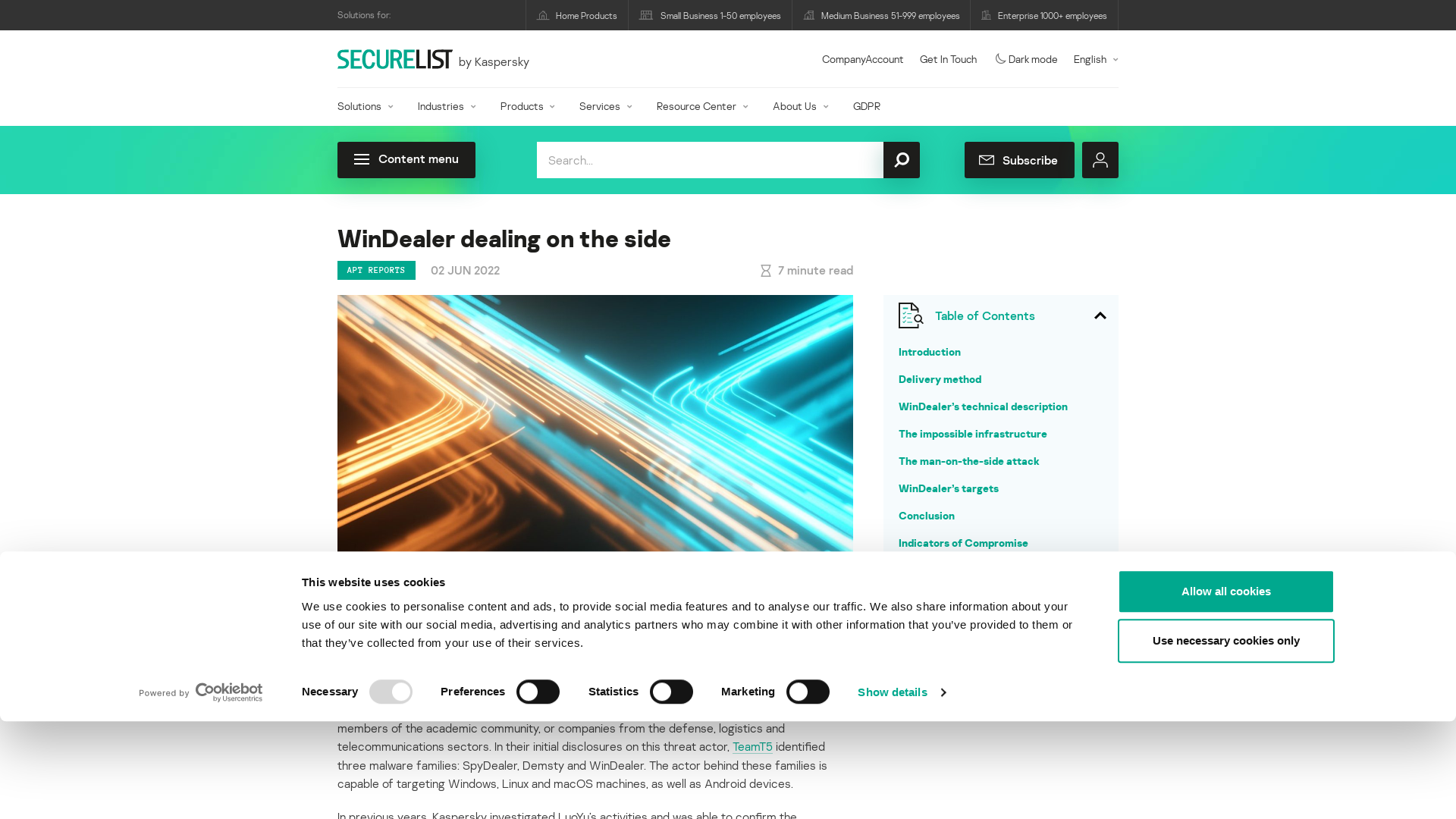 WinDealer dealing on the side | Securelist