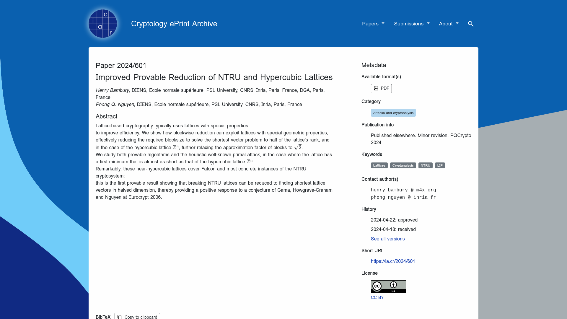 Improved Provable Reduction of NTRU and Hypercubic Lattices