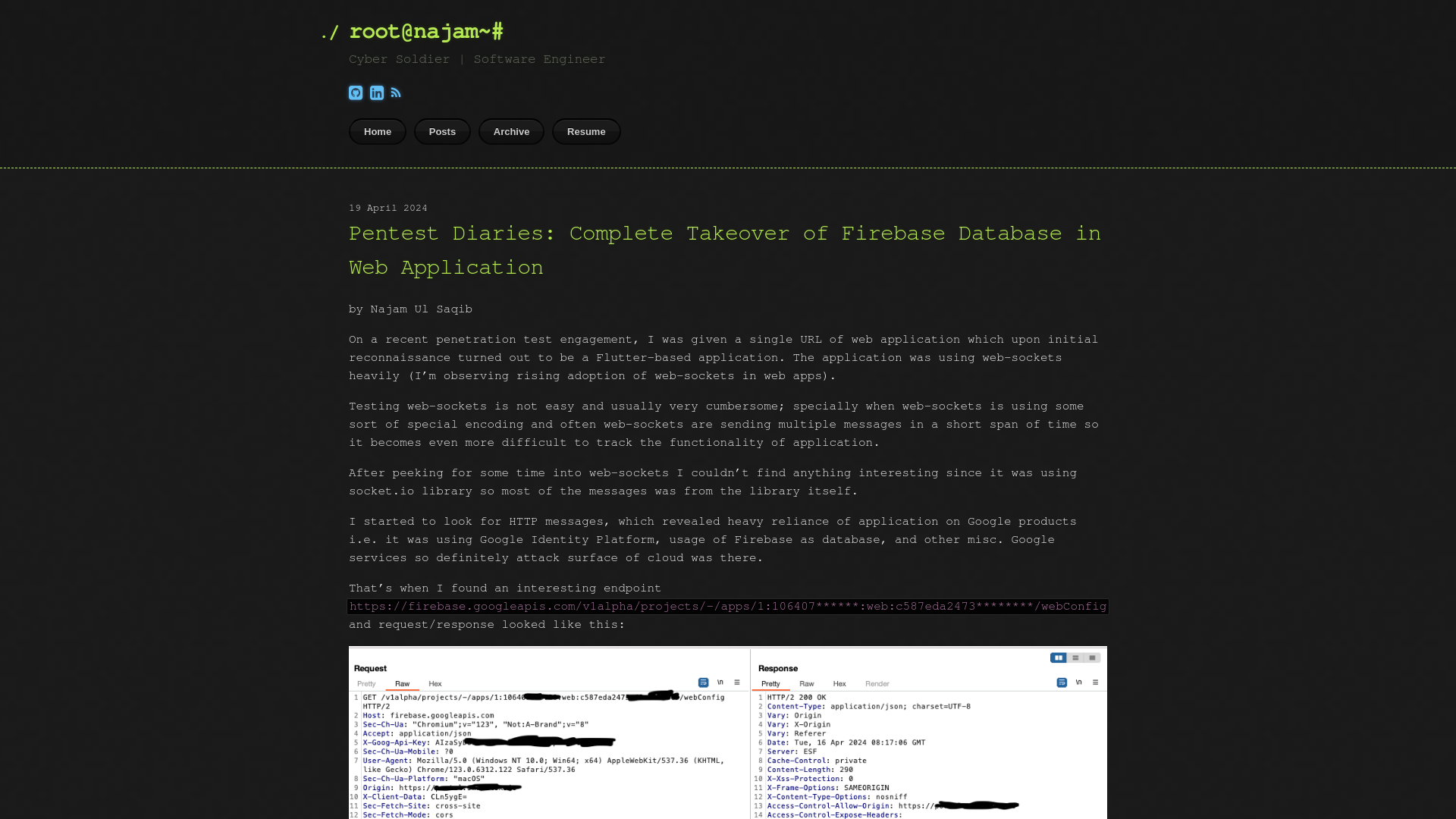 Pentest Diaries: Complete Takeover of Firebase Database in Web Application | root@najam~#