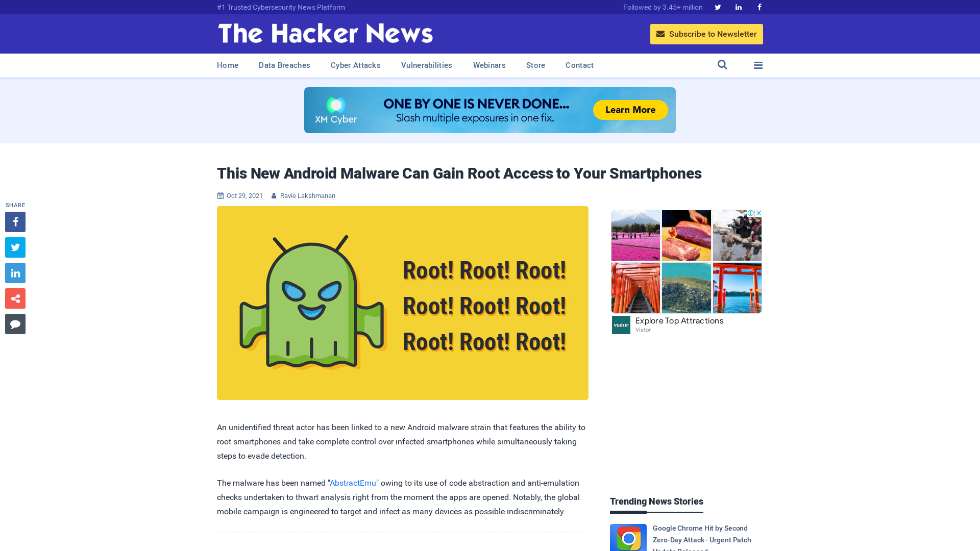 This New Android Malware Can Gain Root Access to Your Smartphones