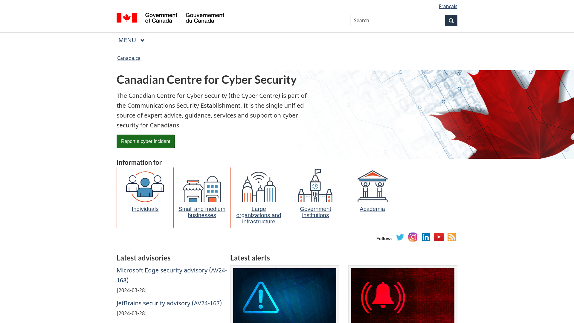 Canadian Centre for Cyber Security