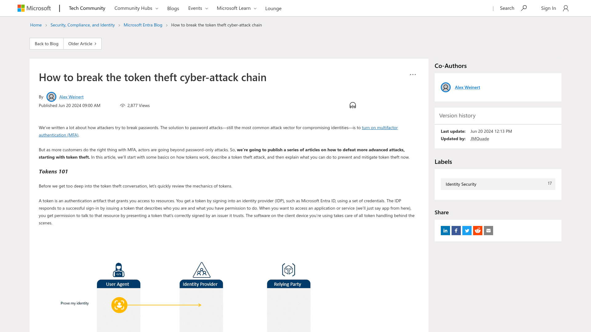 How to break the token theft cyber-attack chain - Microsoft Community Hub