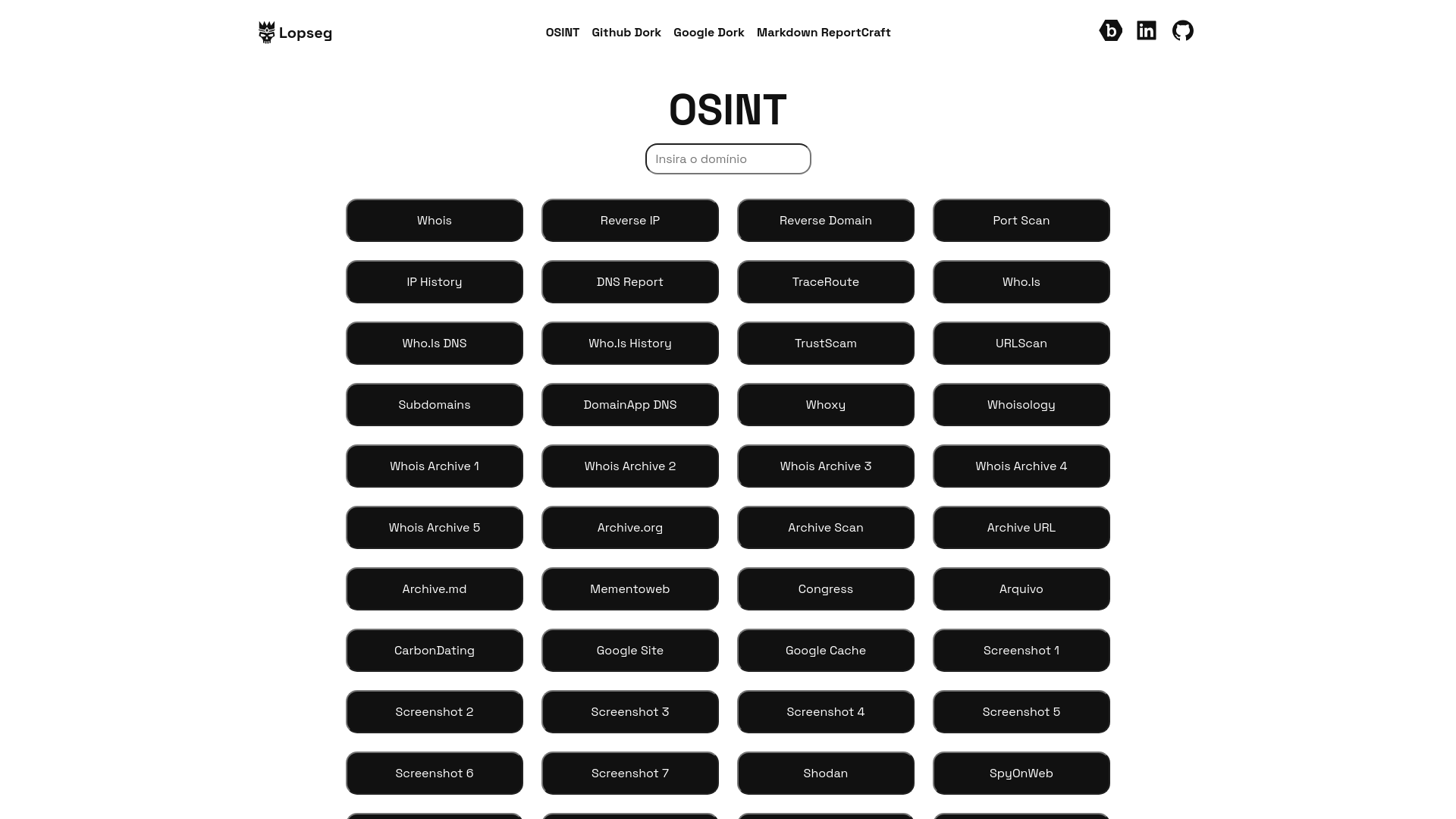 Lopseg | OSINT