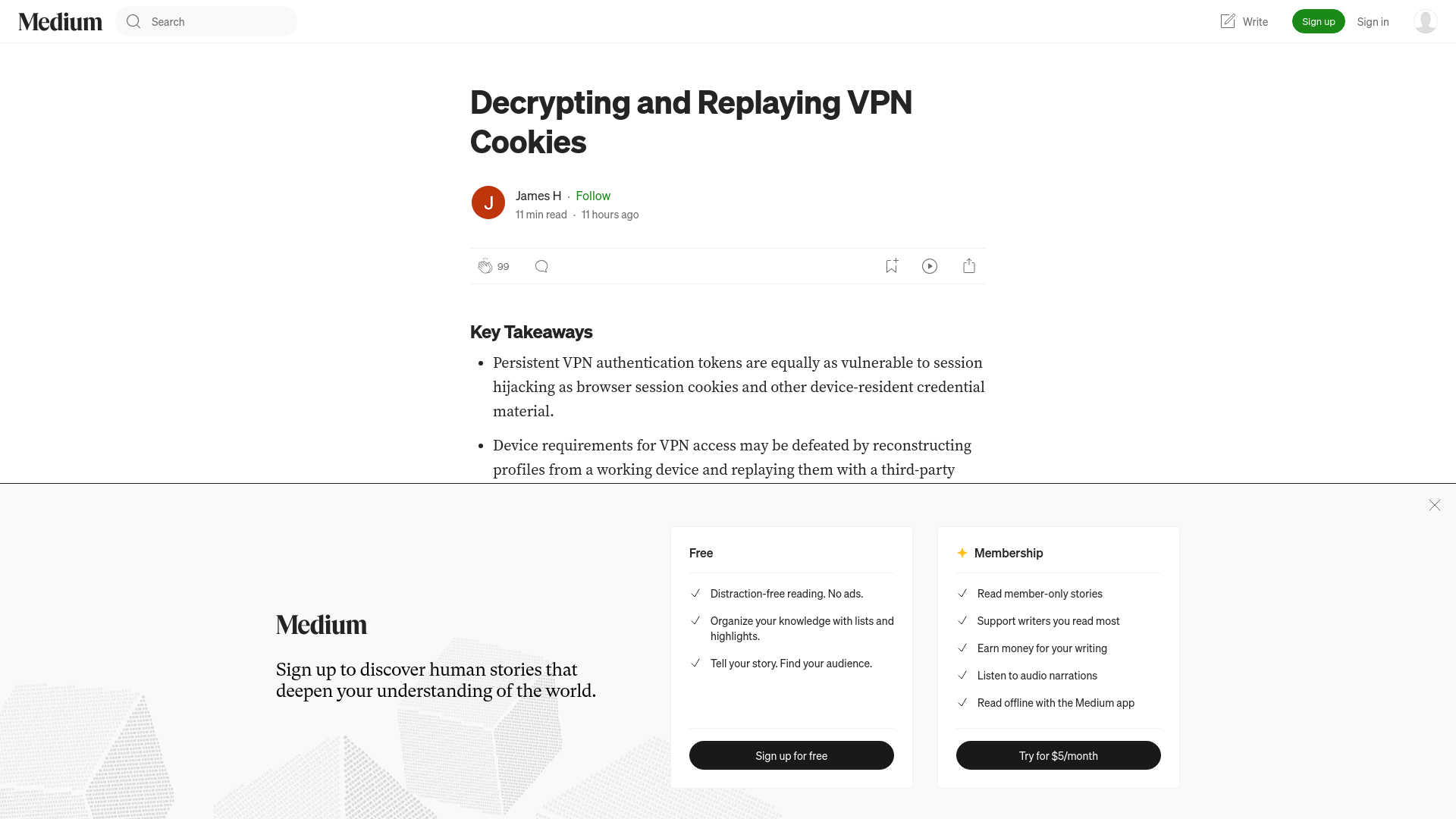 Decrypting and Replaying VPN Cookies | by James H | Sep, 2024 | Medium