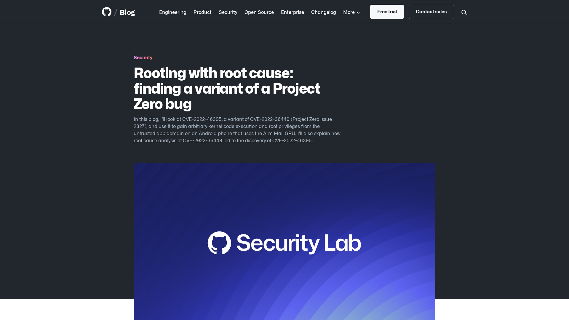 Rooting with root cause: finding a variant of a Project Zero bug | The GitHub Blog
