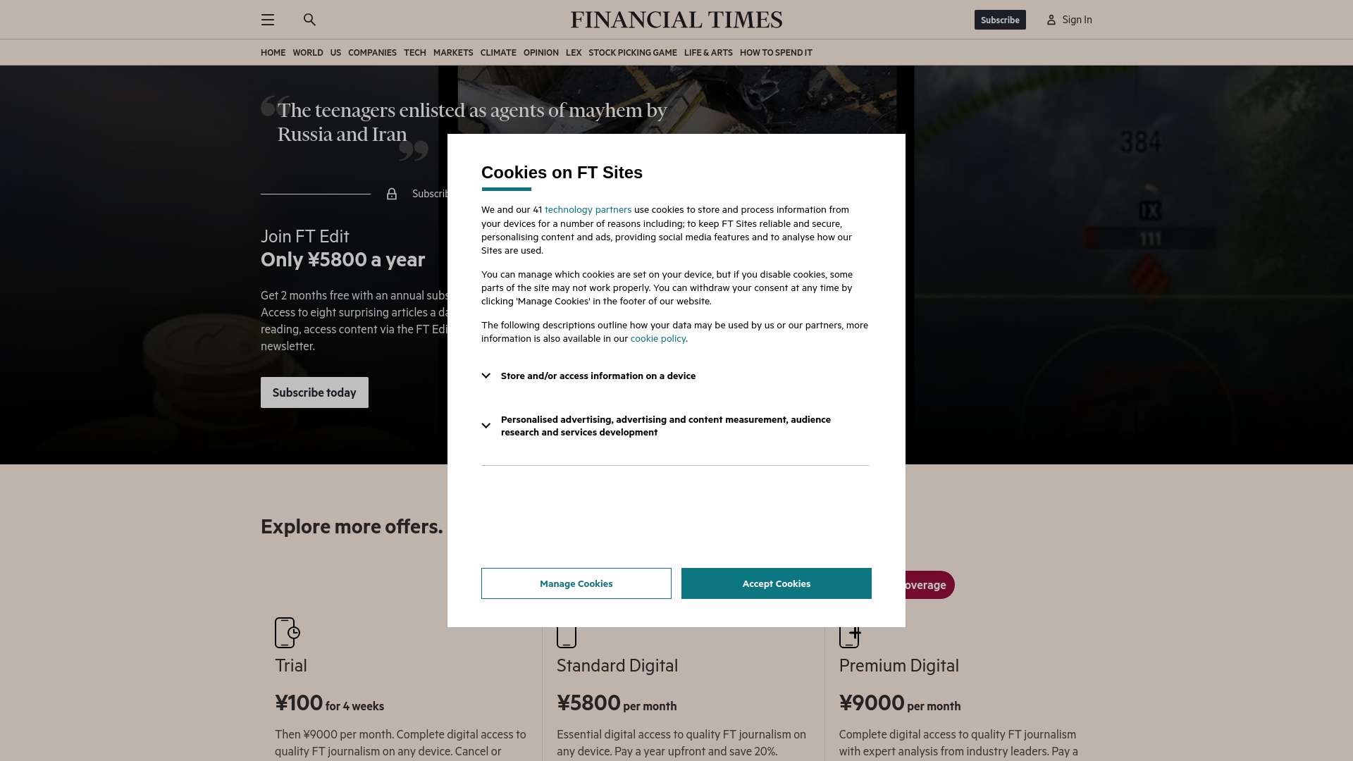 Subscribe to read