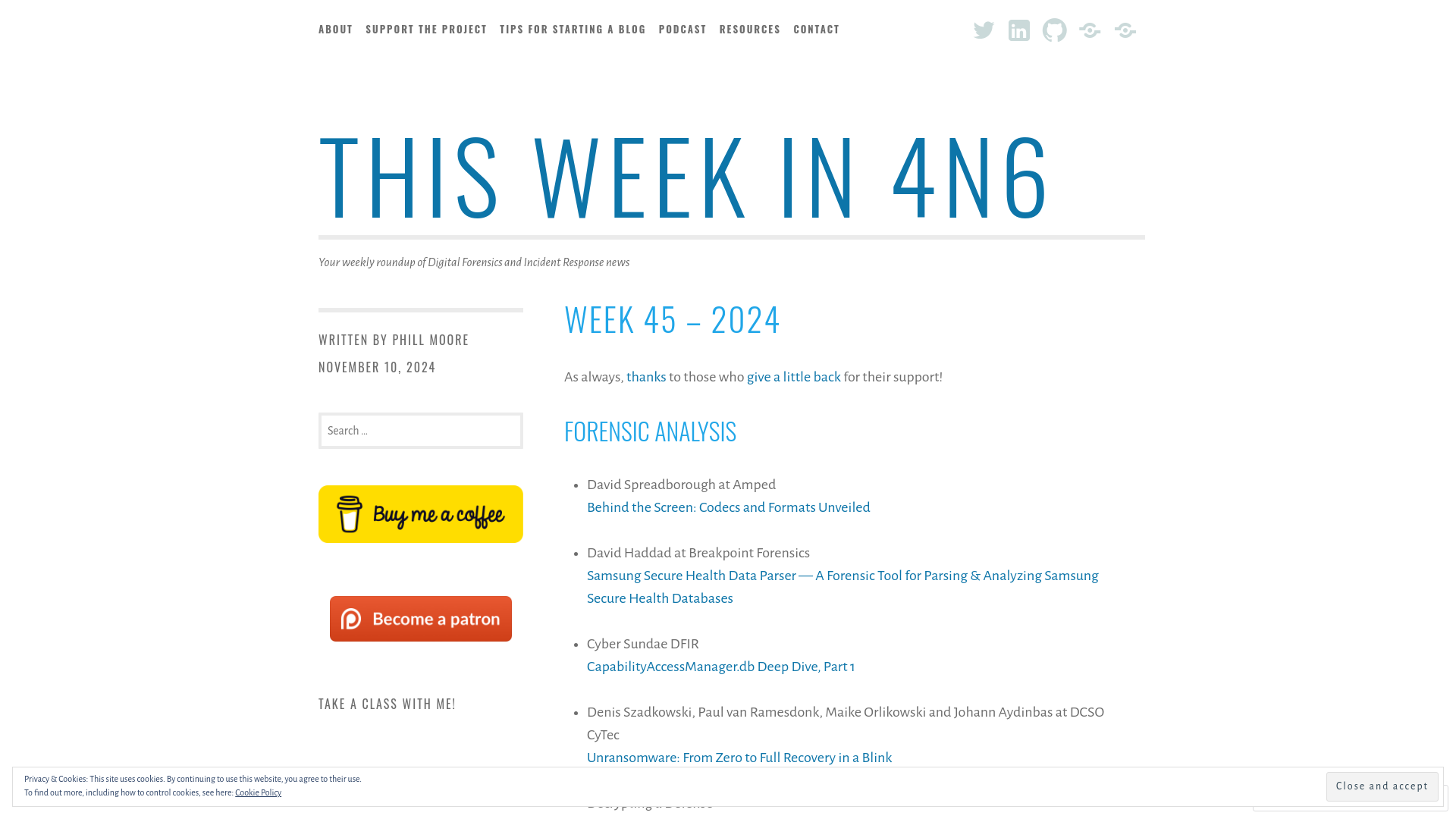 Week 45 – 2024 – This Week In 4n6