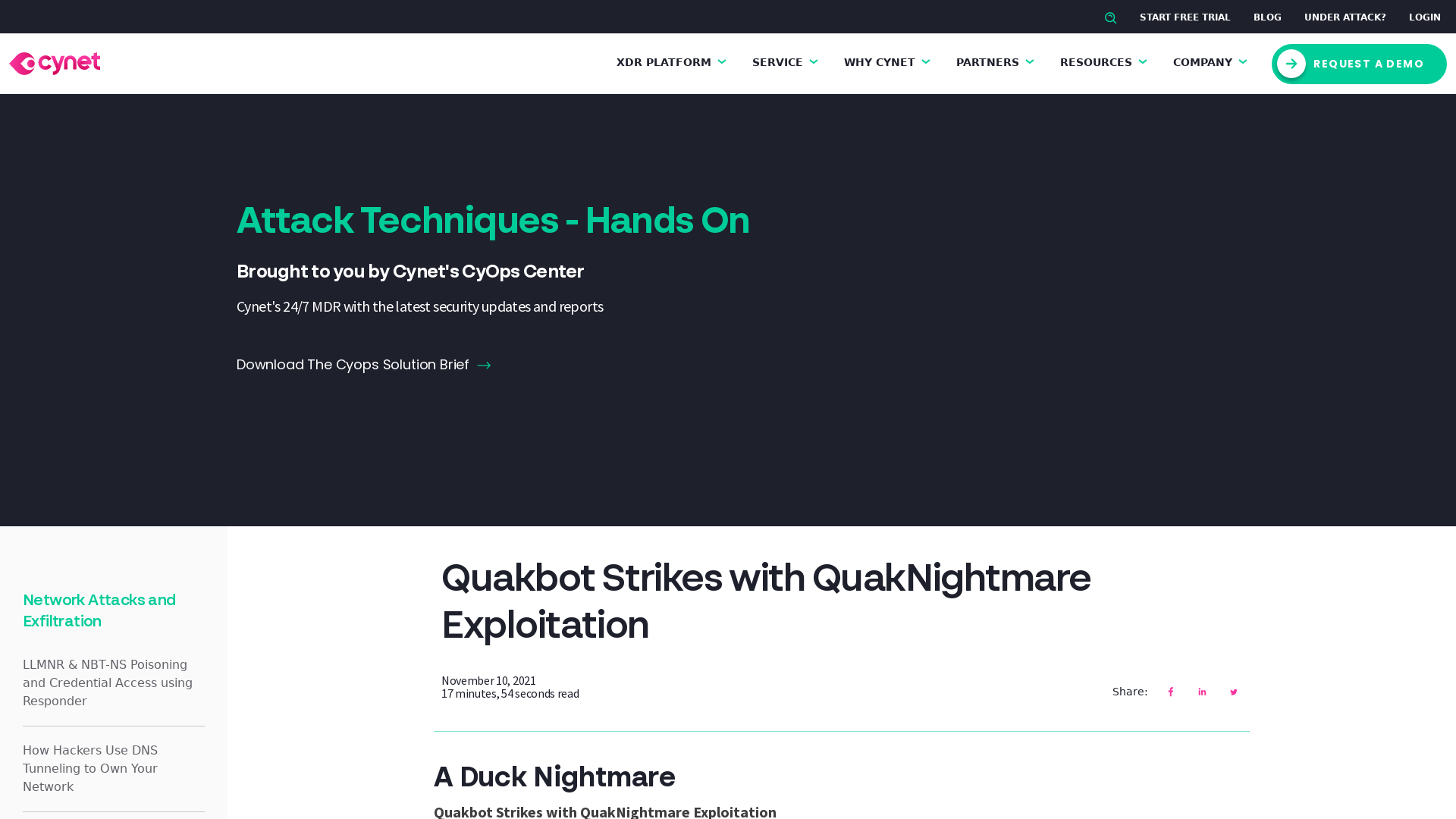 Quakbot Strikes with QuakNightmare Exploitation