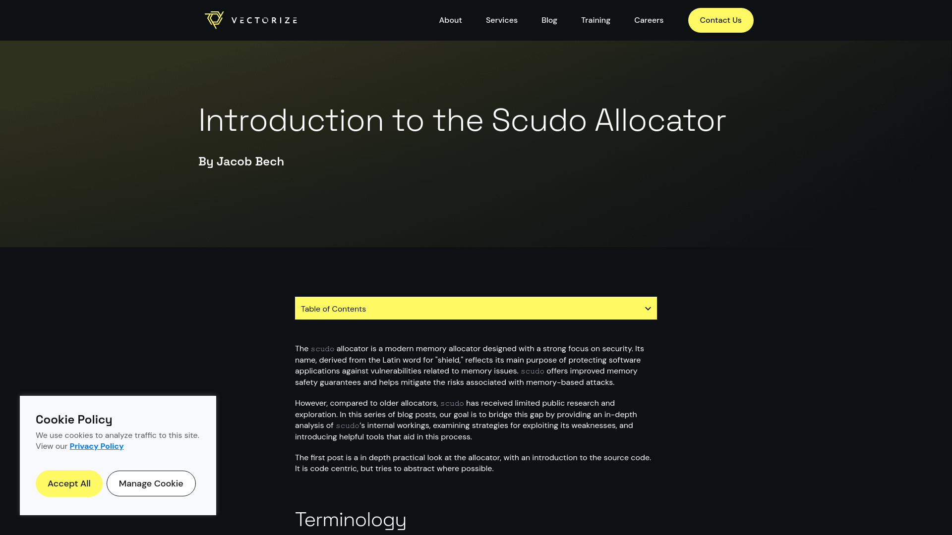 Introduction to the Scudo Allocator - Vectorize