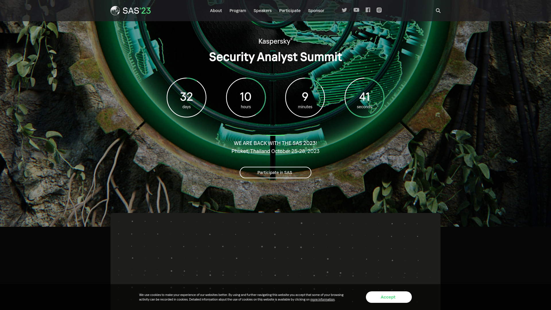 Security Analyst Summit (SAS) – Phuket, Thailand October 25-28