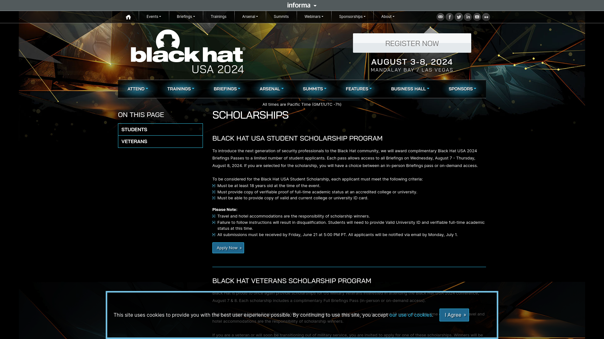 Black Hat USA 2024 | Scholarships