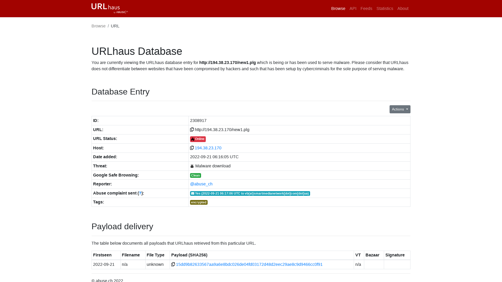 URLhaus | http://194.38.23.170/new1.plg