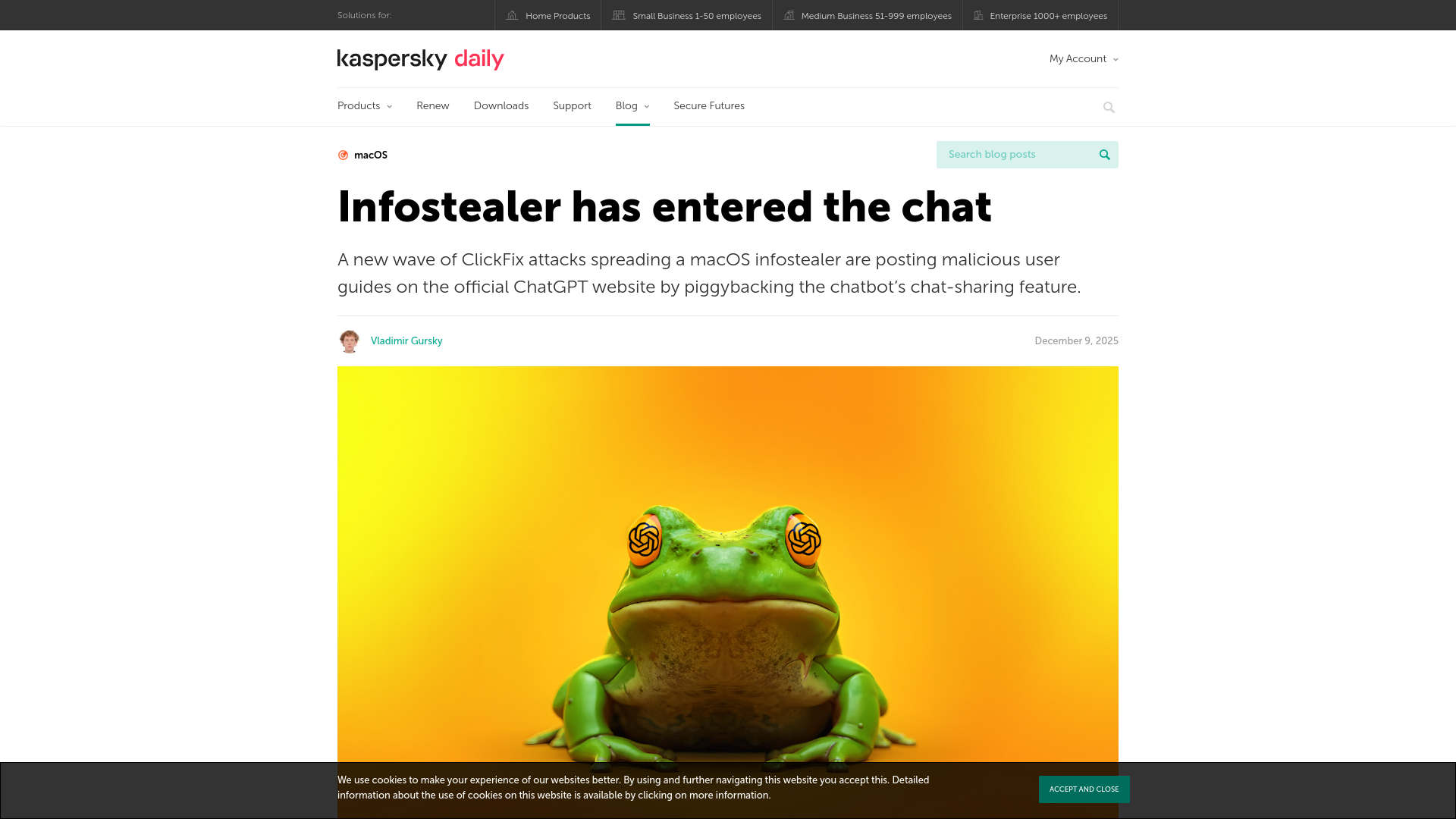 The AMOS infostealer is piggybacking ChatGPT’s chat-sharing feature | Kaspersky official blog