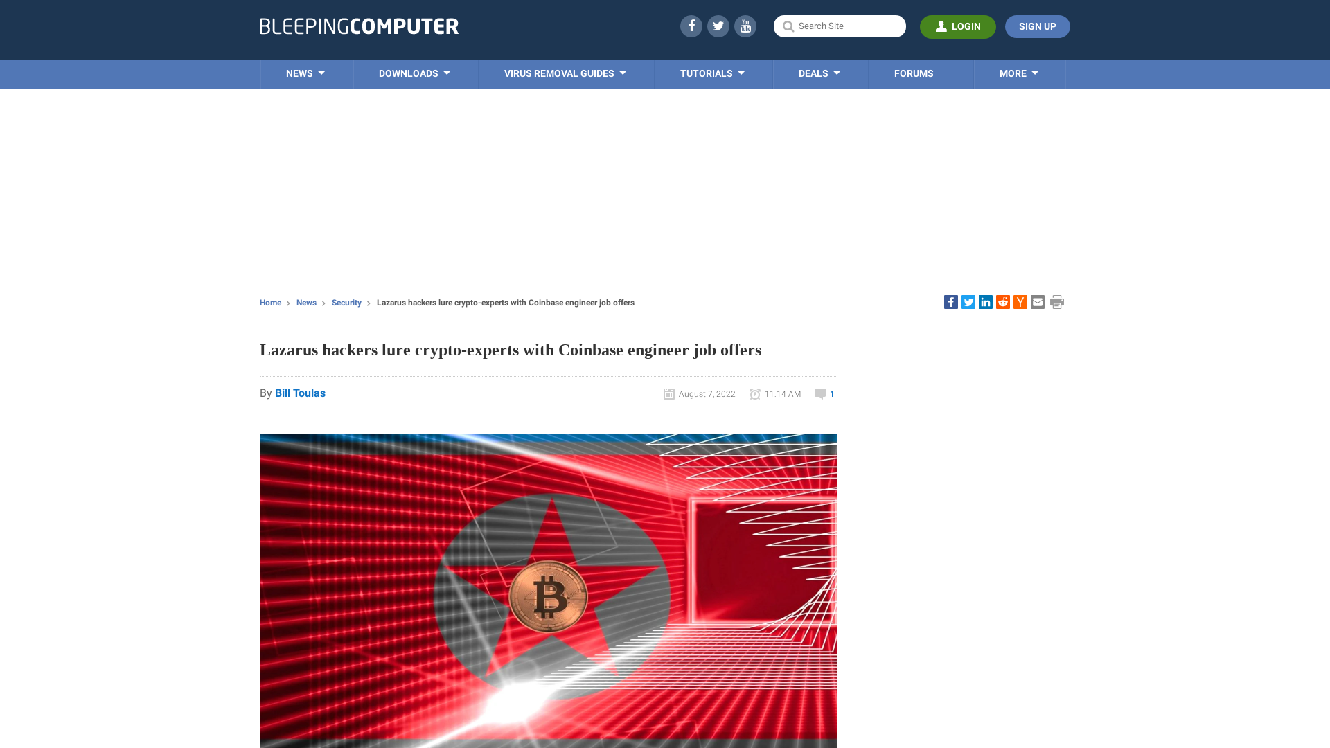 Lazarus hackers lure crypto-experts with Coinbase engineer job offers