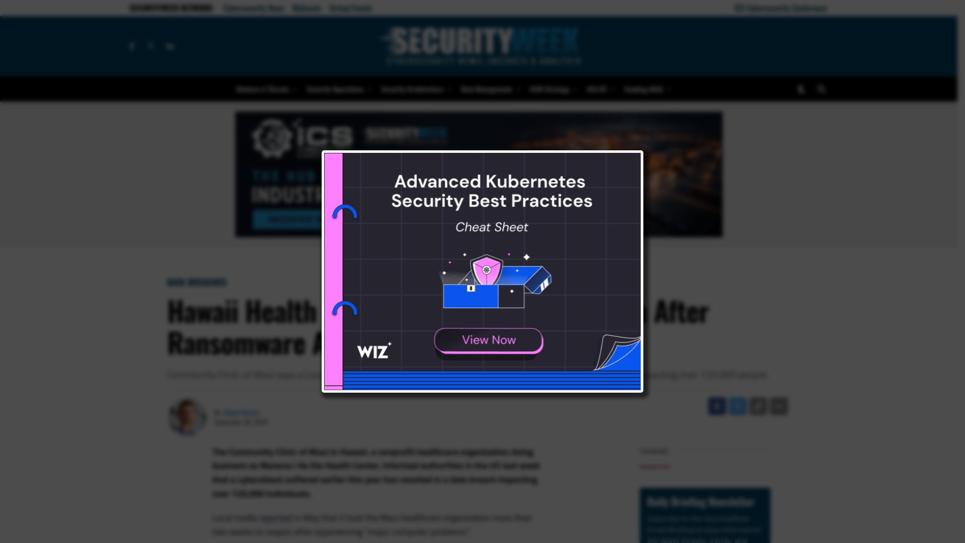 Hawaii Health Center Discloses Data Breach After Ransomware Attack - SecurityWeek